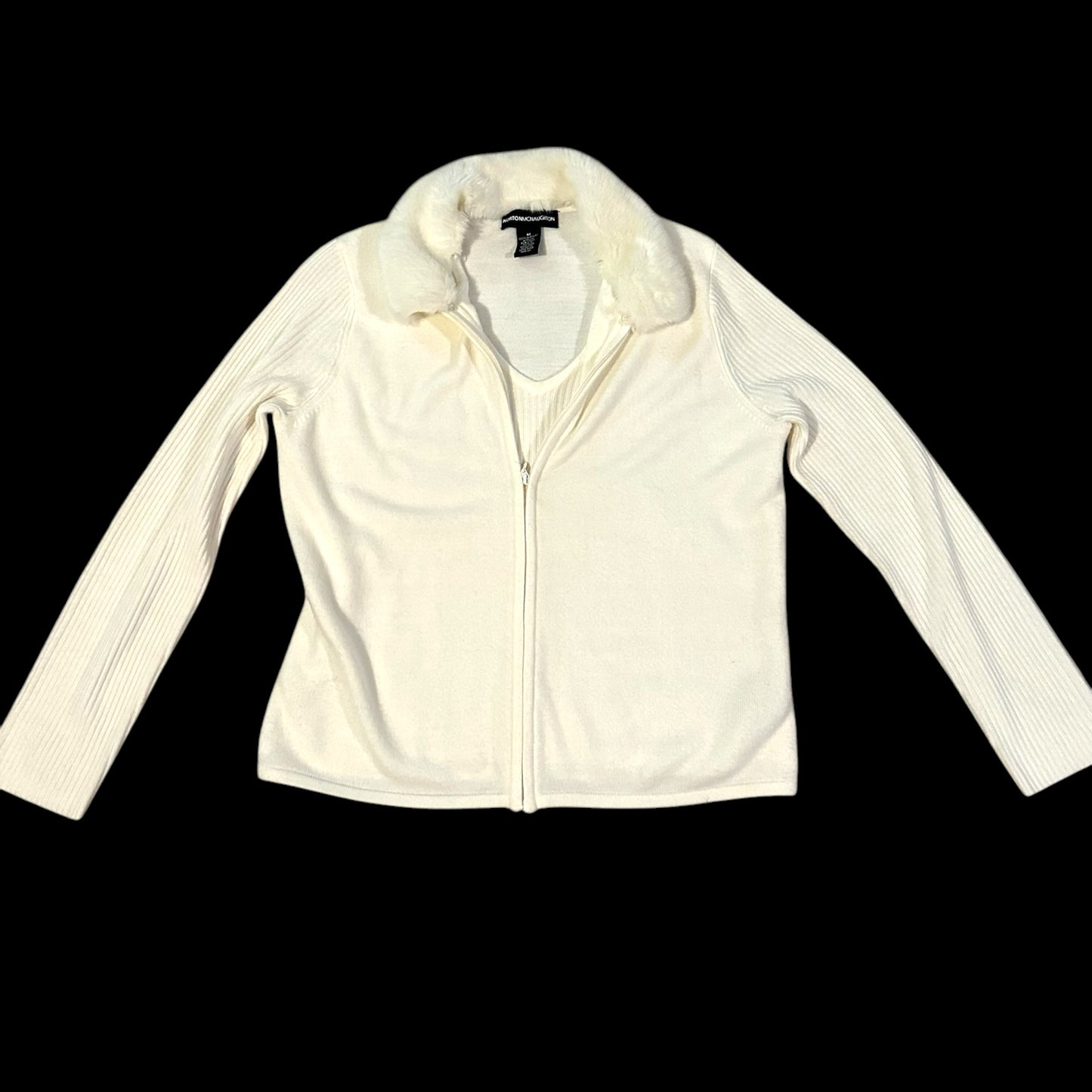 Norton McNaughton Zip Up Sweater