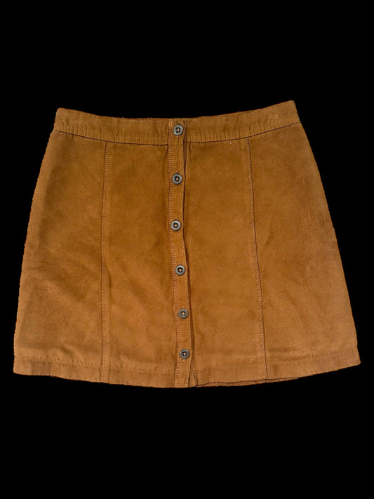 Hollister Suede Mini Skirt