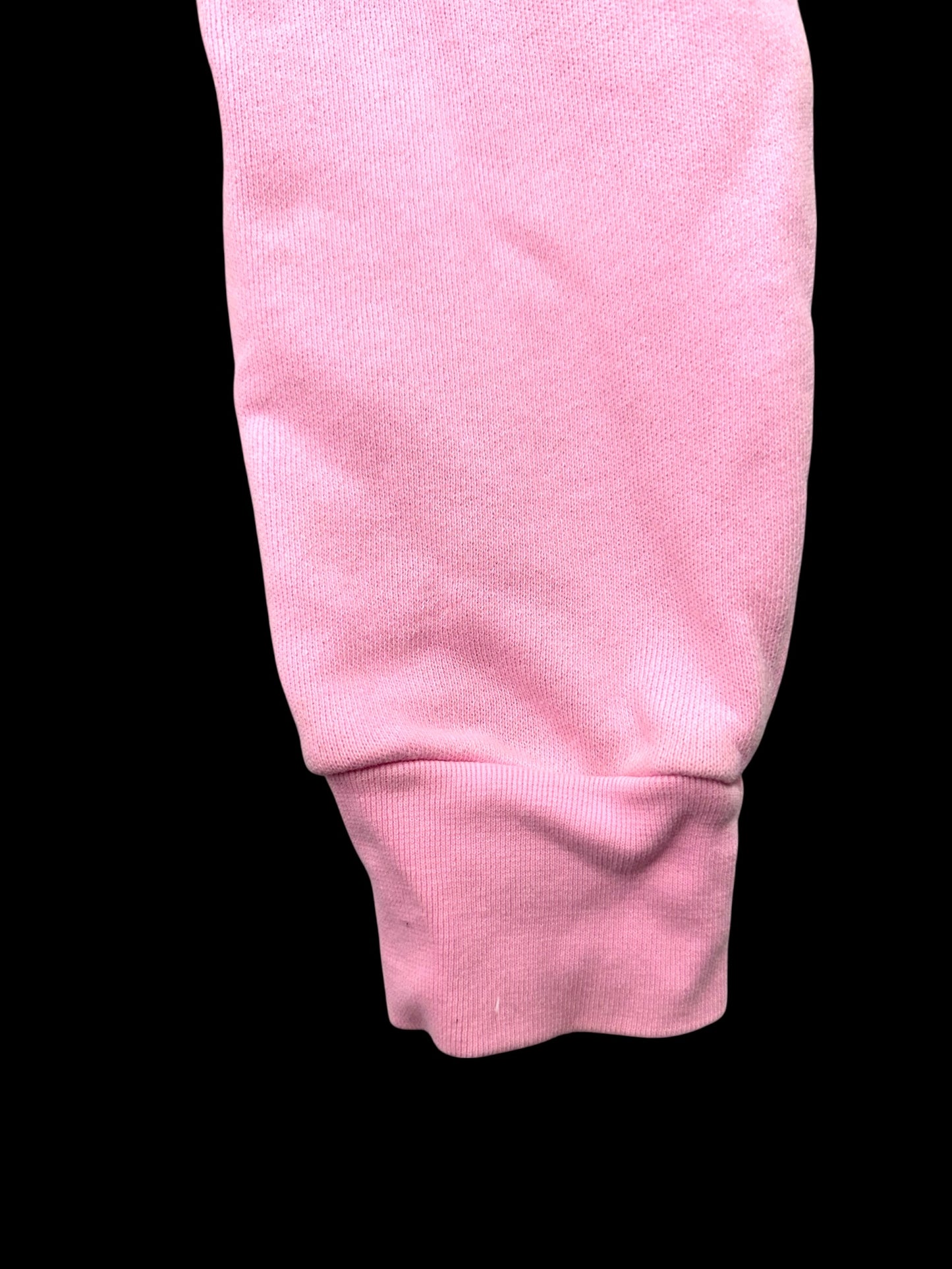 Brandy Melville Pink Cropped Zip Up Hoodie