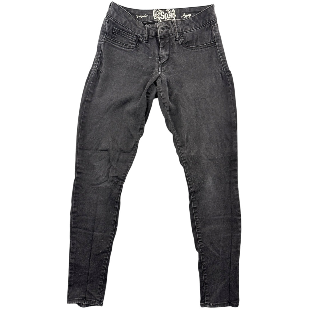 So Black Jeggings