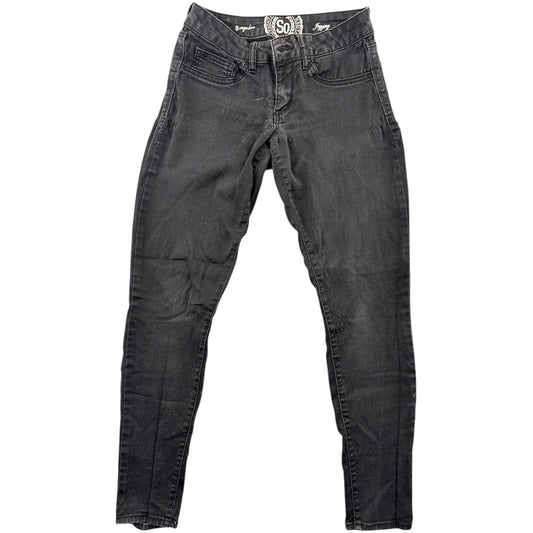 So Black Jeggings