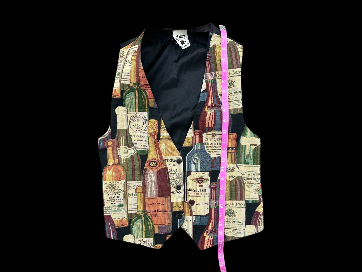 Vintage Wine Bottle Vest