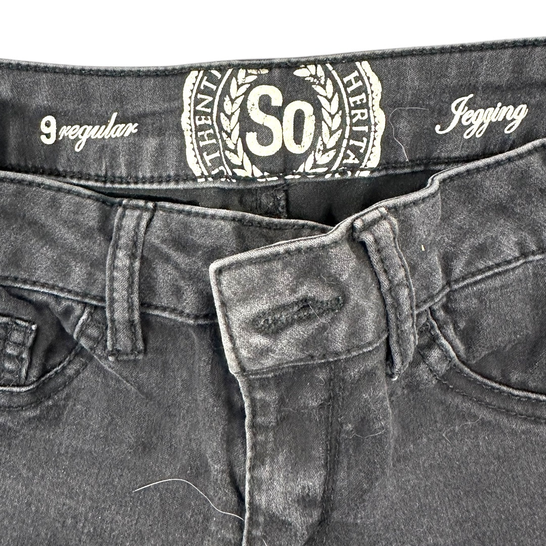 So Black Jeggings