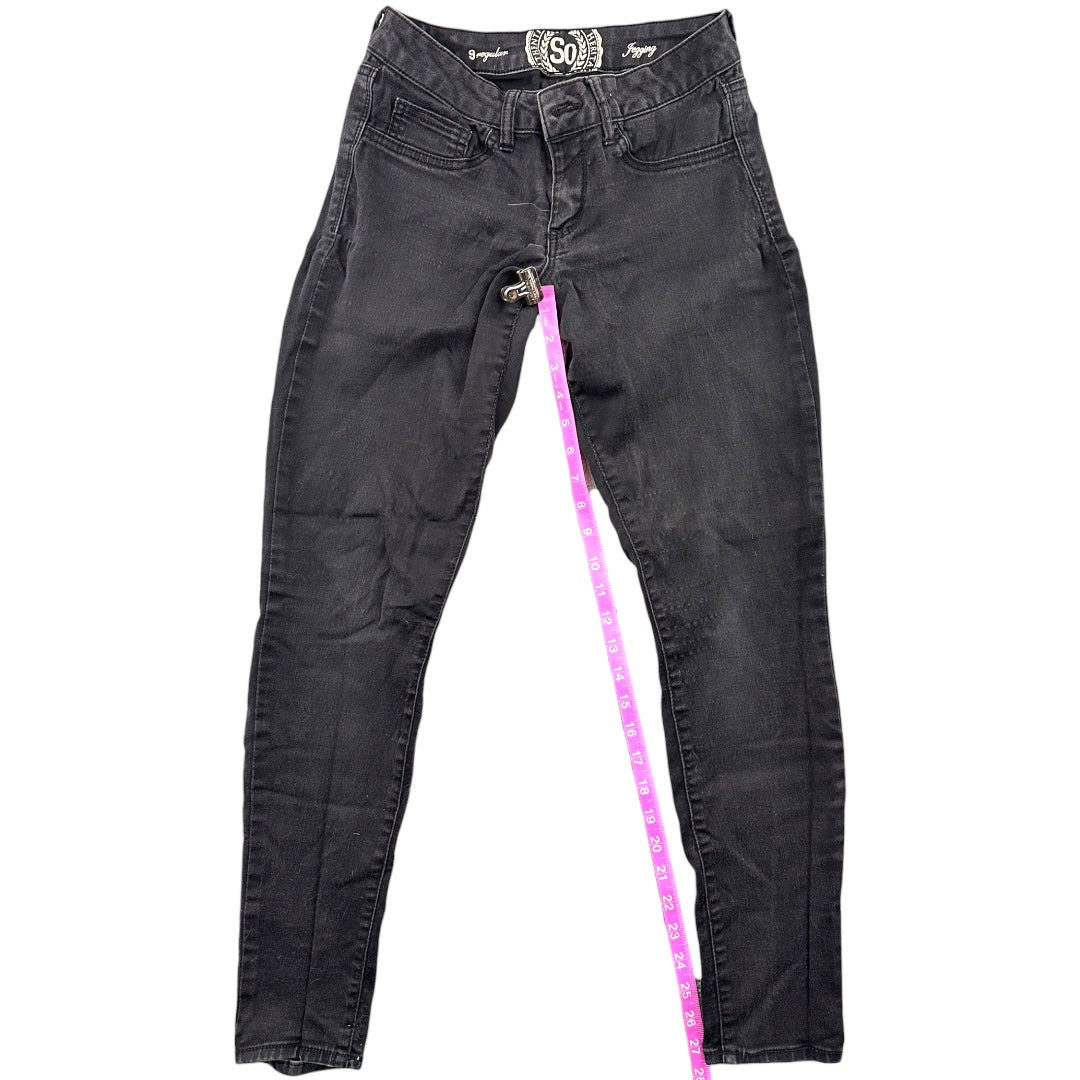 So Black Jeggings