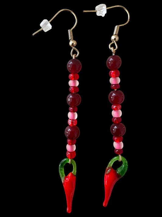 Red Hot Chili Pepper Earrings