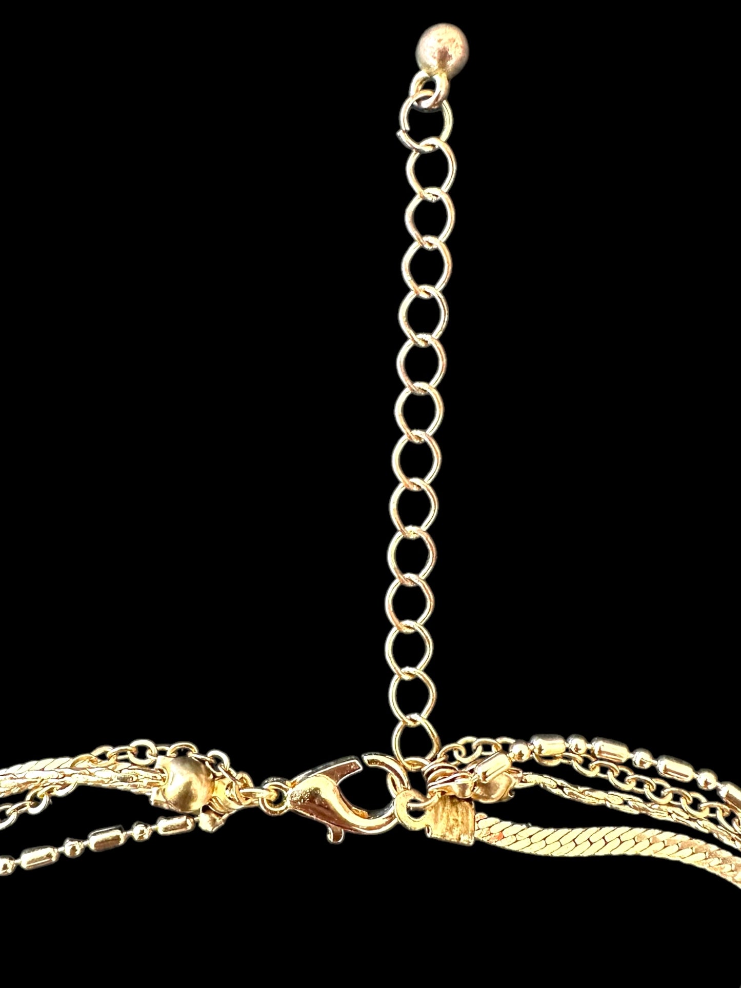 Up-Cycled Multi Metal Chain Bracelet