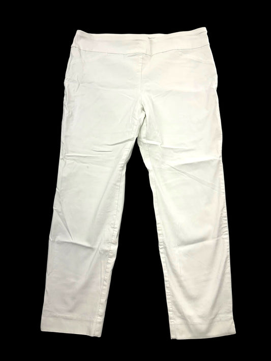 Charter Club White Ankle Pants