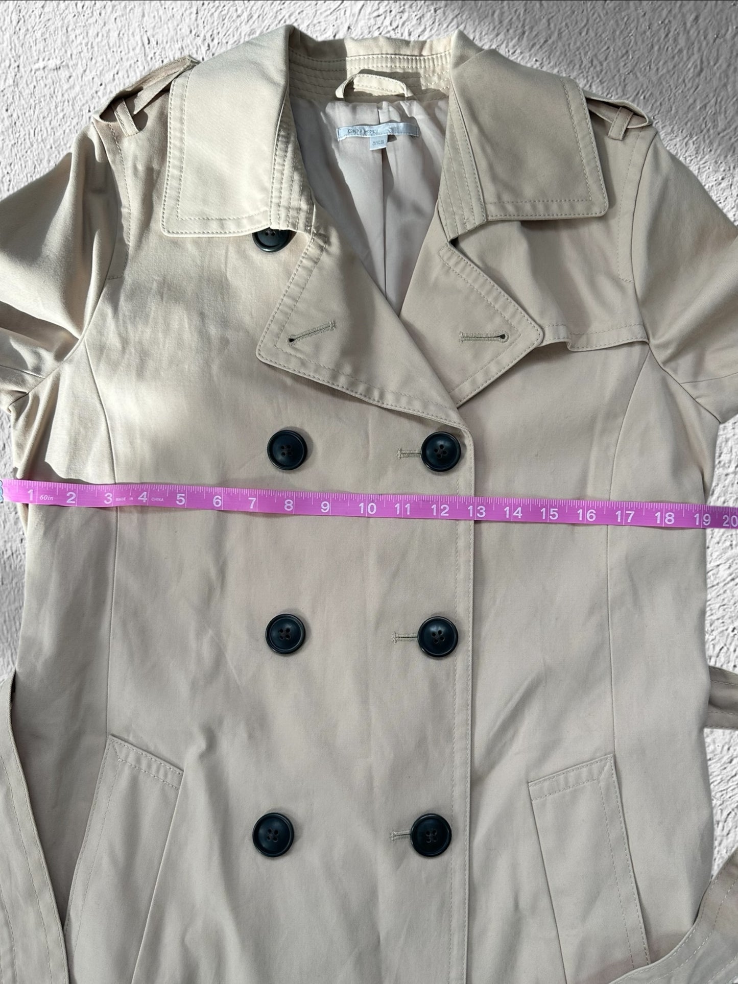 Gap Beige Trench Coat