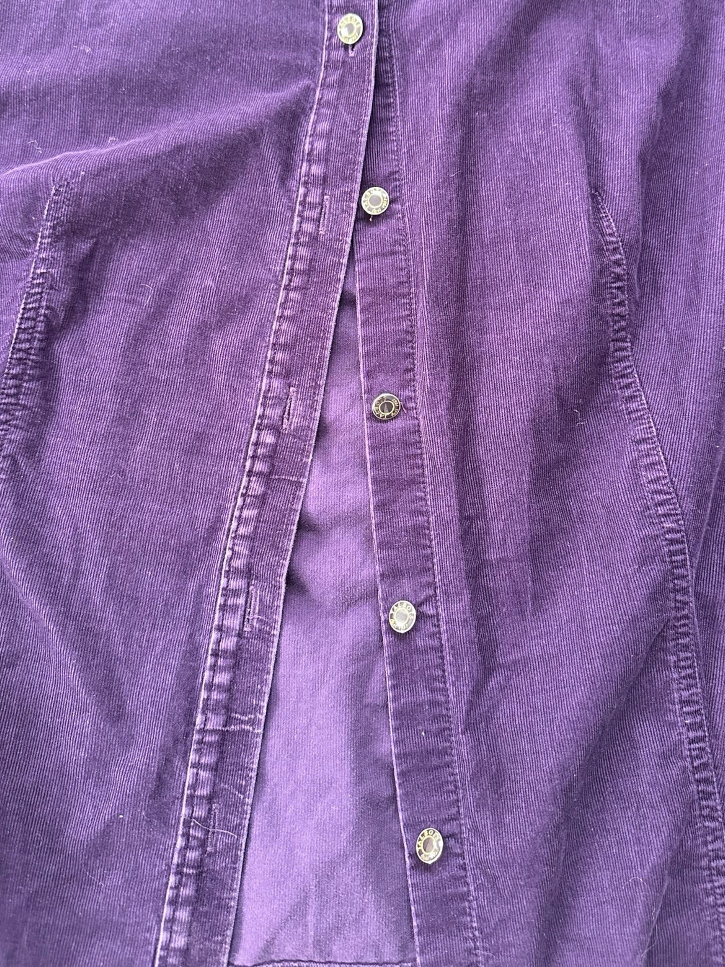 Talbots Petite Plum Corduroy