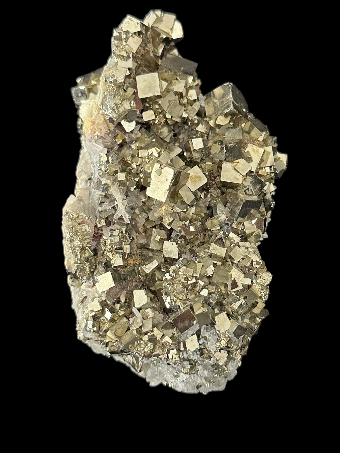 Pyrite with Quartz