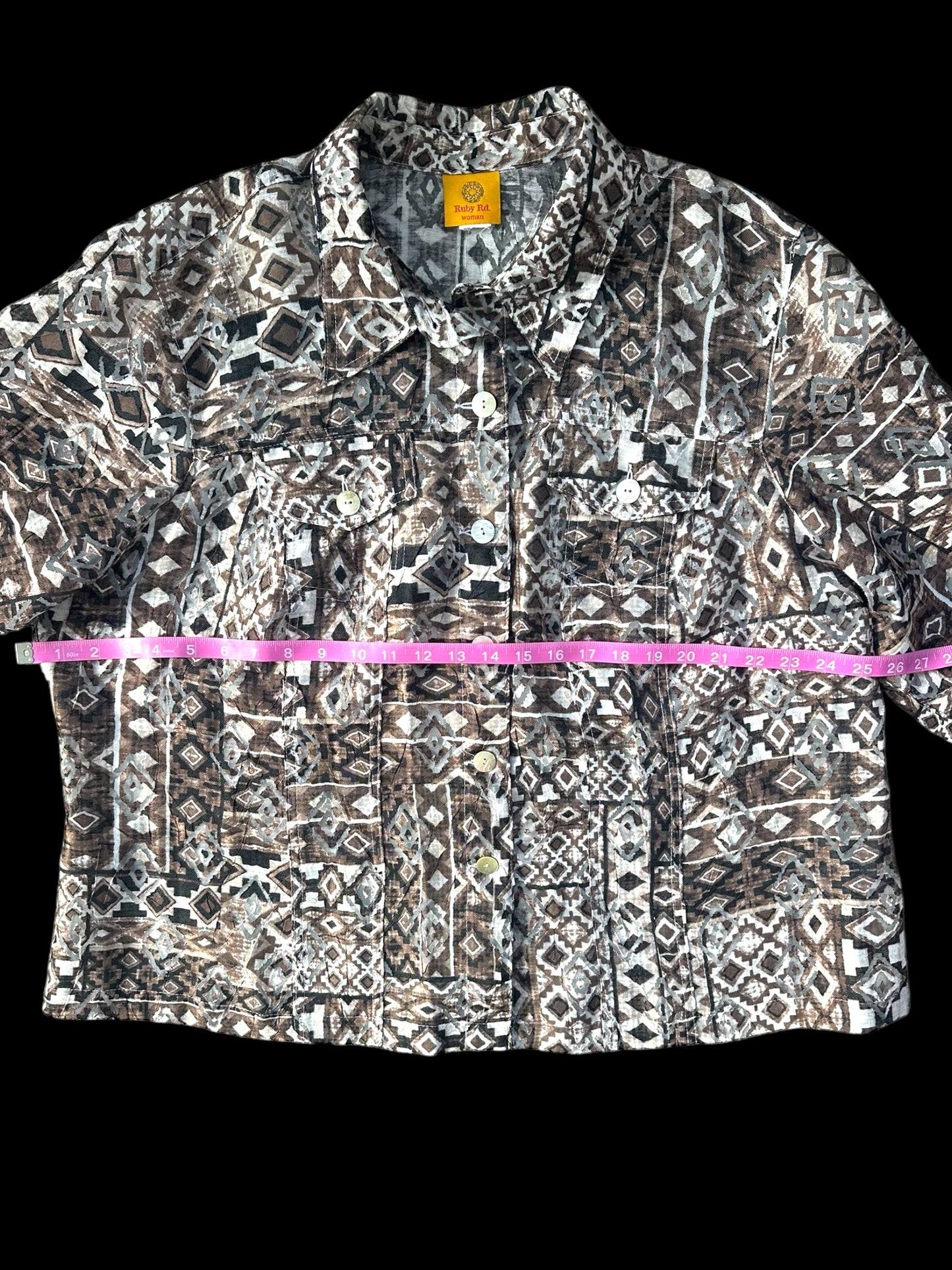 Rudy Rd. Patterned Jacket