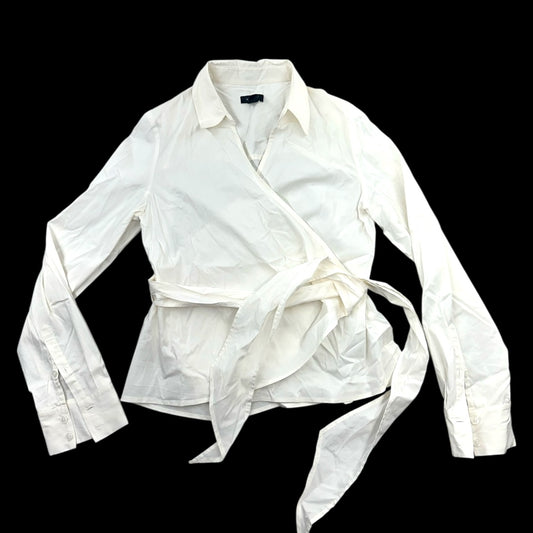 Halogen Wrap Blouse