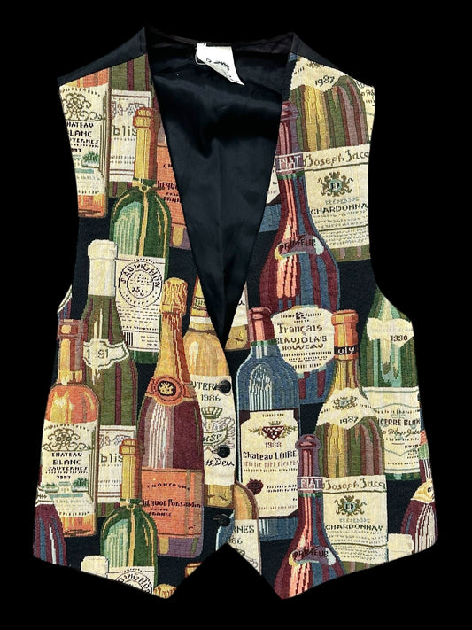 Vintage Wine Bottle Vest