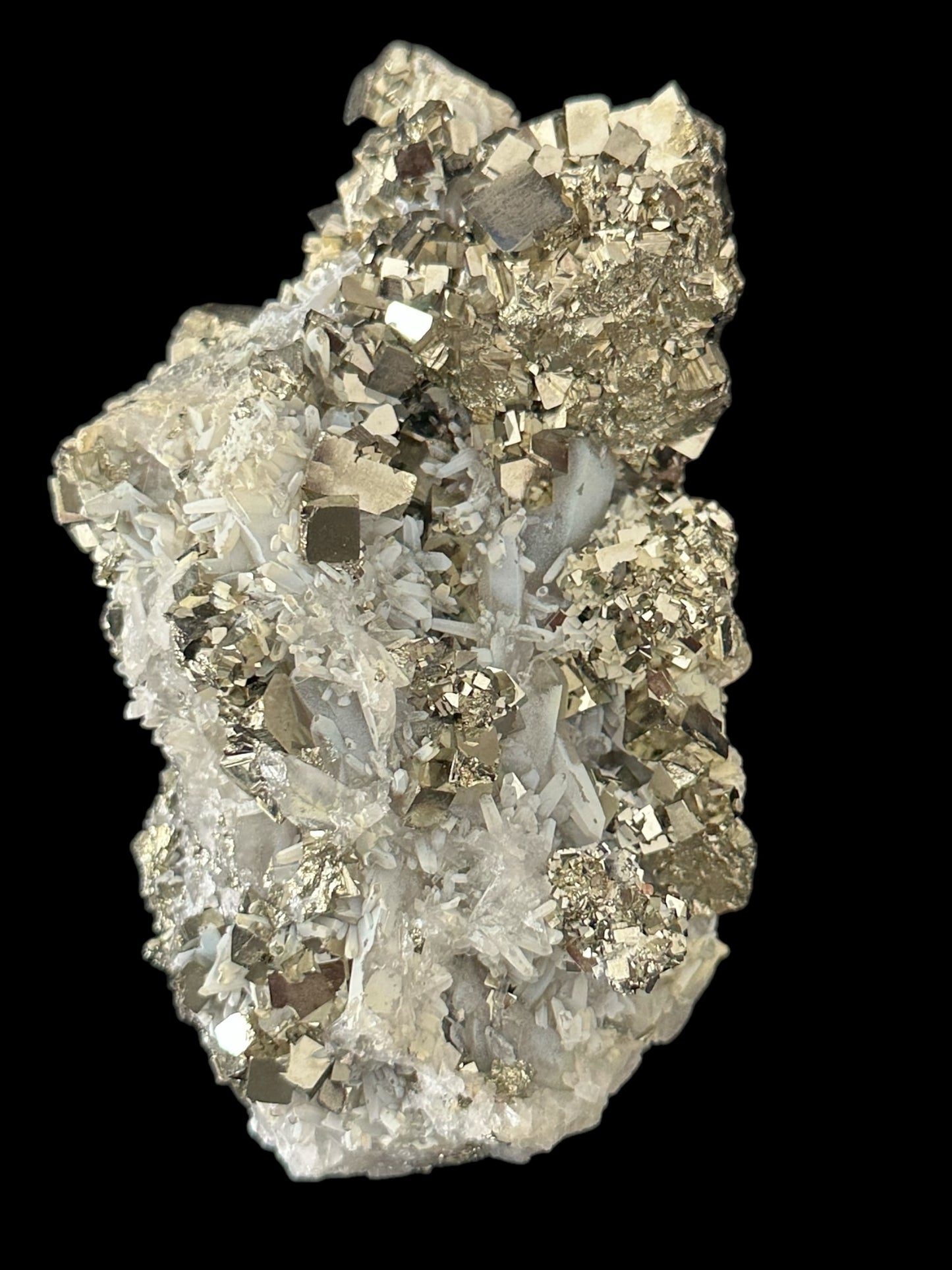 Pyrite with Quartz