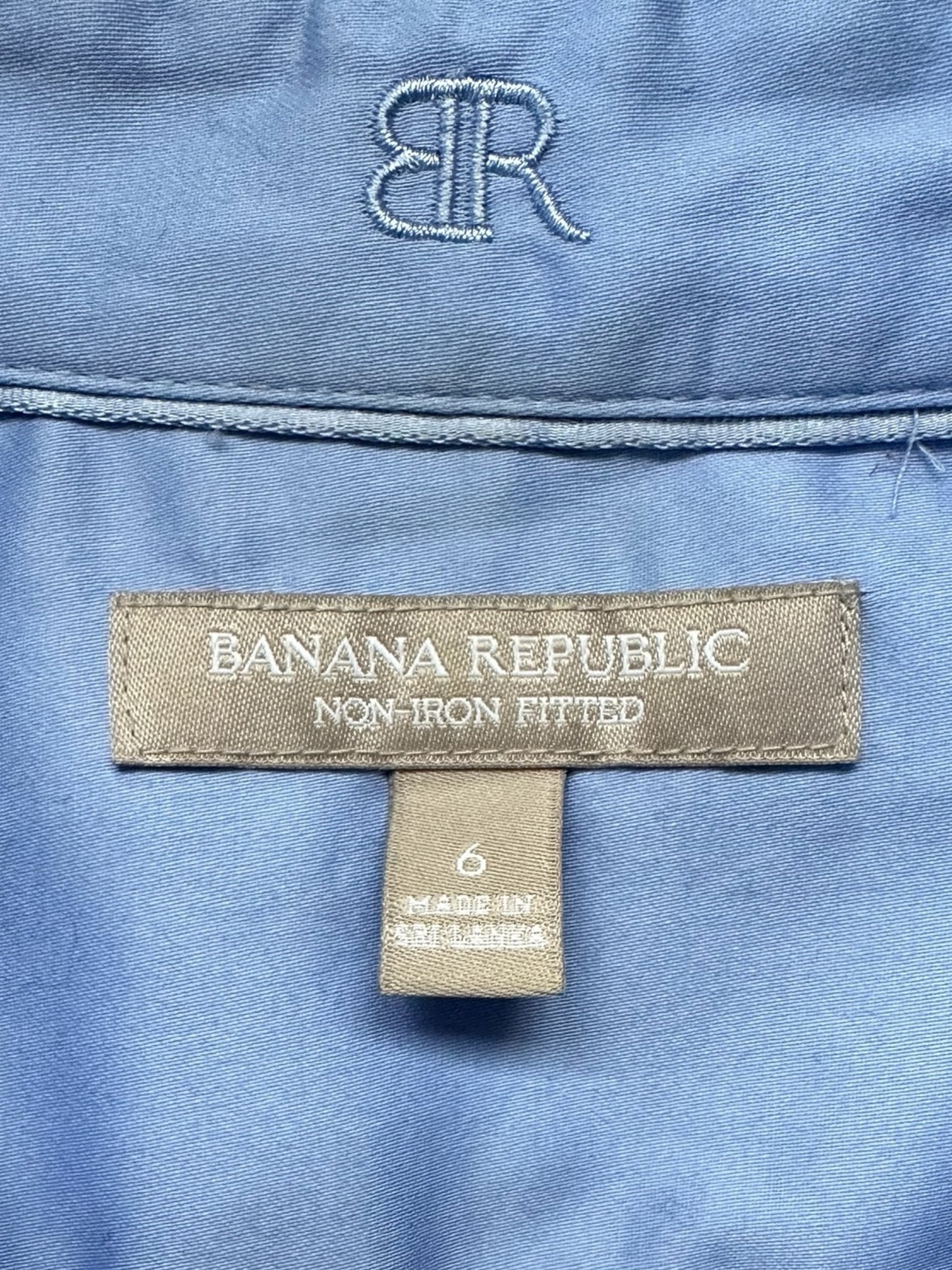 Banana Republic Blue Button Up Shirt