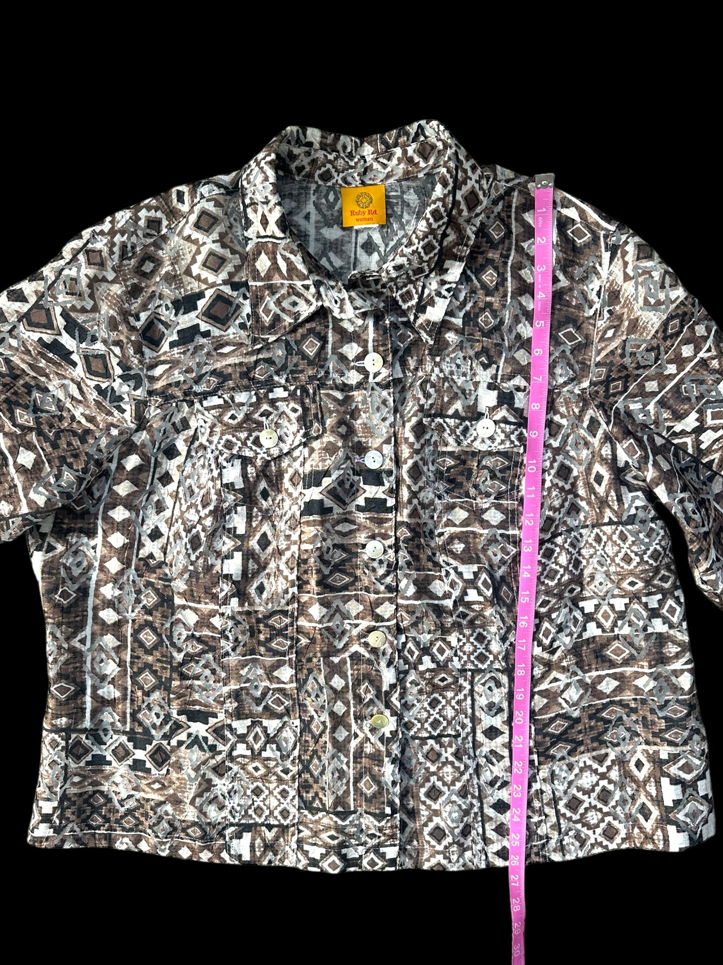 Rudy Rd. Patterned Jacket