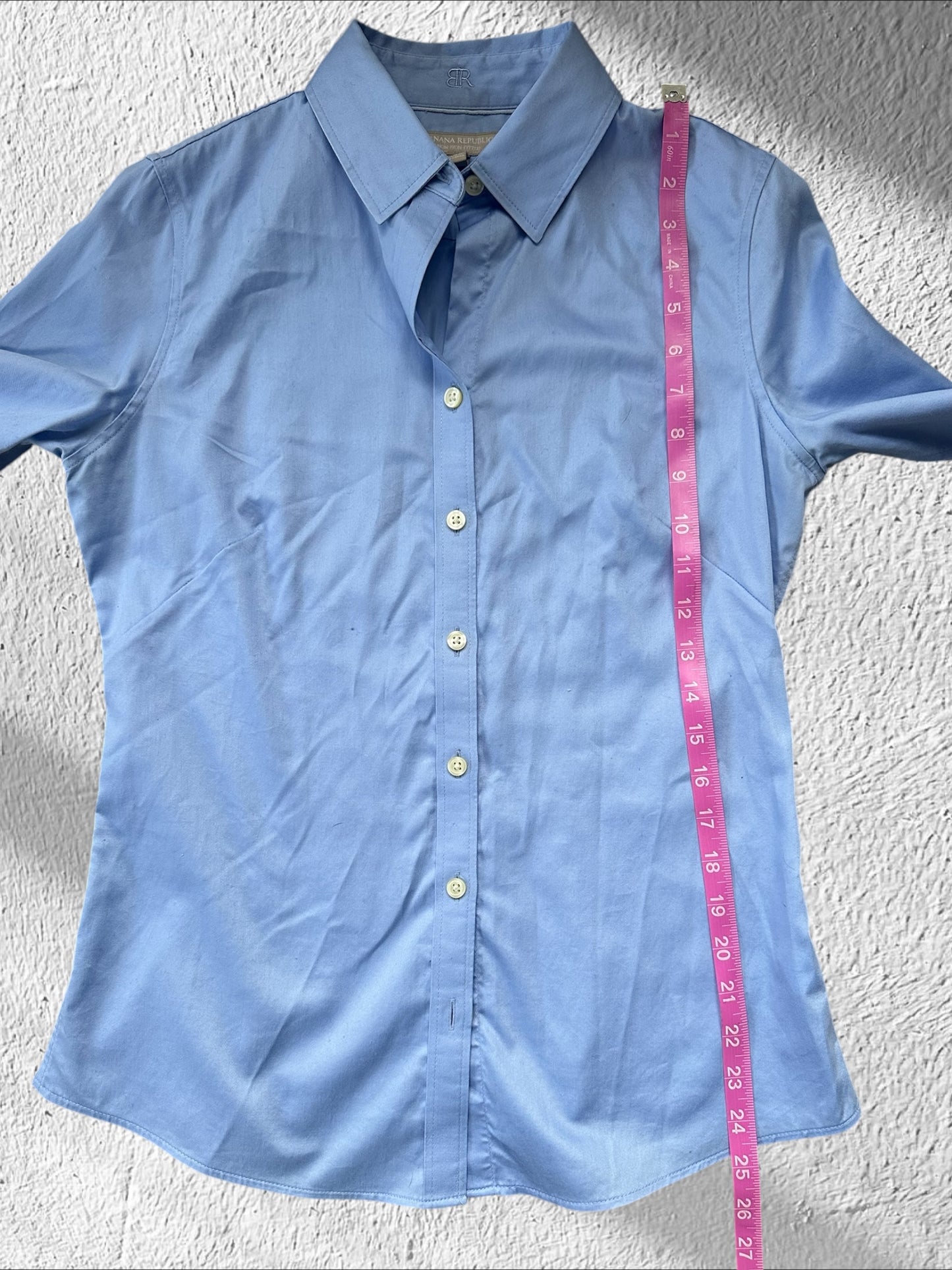 Banana Republic Blue Button Up Shirt