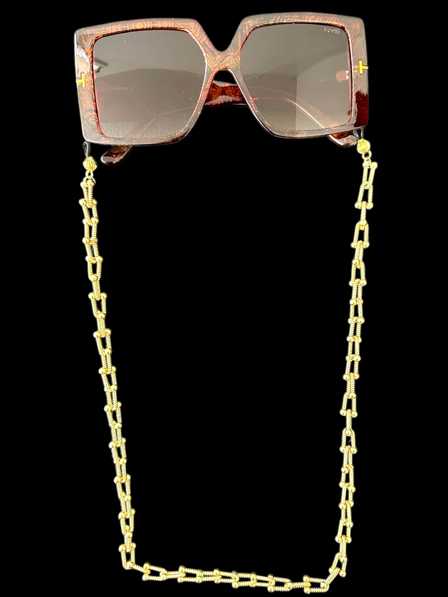 Vintage Up- Cycled Gold Eyewear Chain