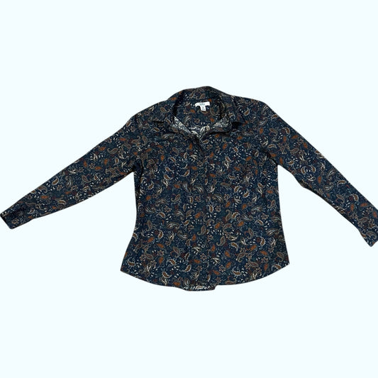 Croft & Barrow Paisley Button Up Shirt