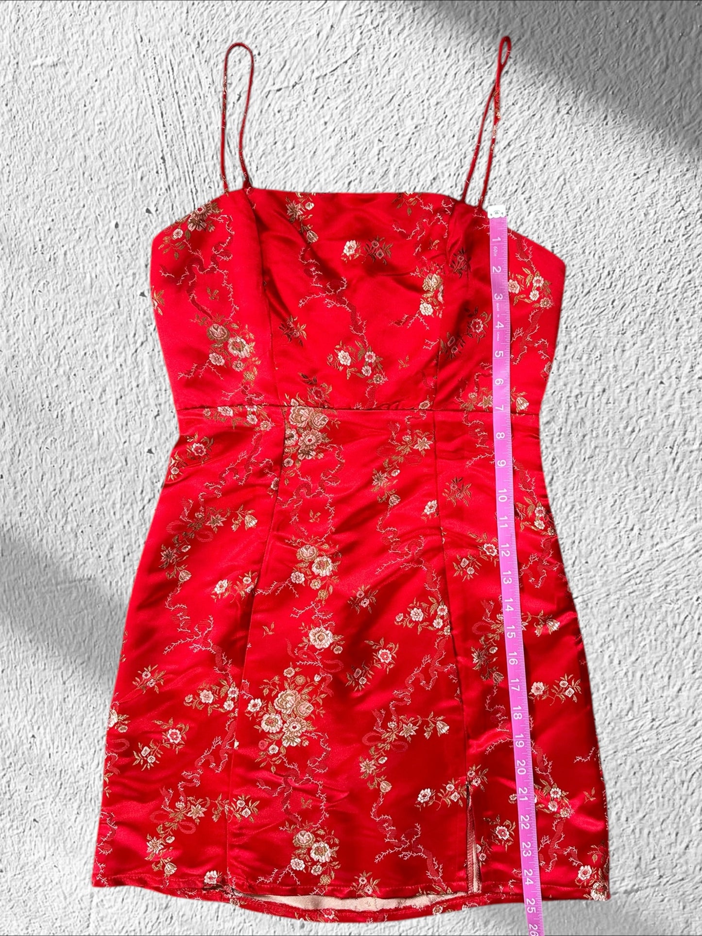 Princess Polly Oriental Red Mini Dress