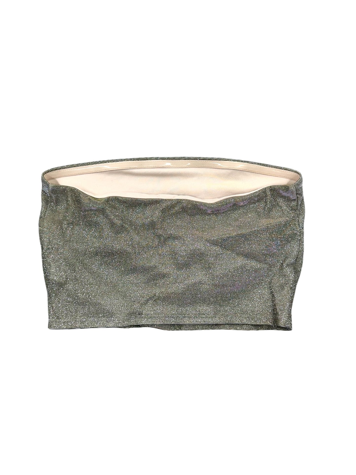 Wild Fable Metallic Crop Tube Top