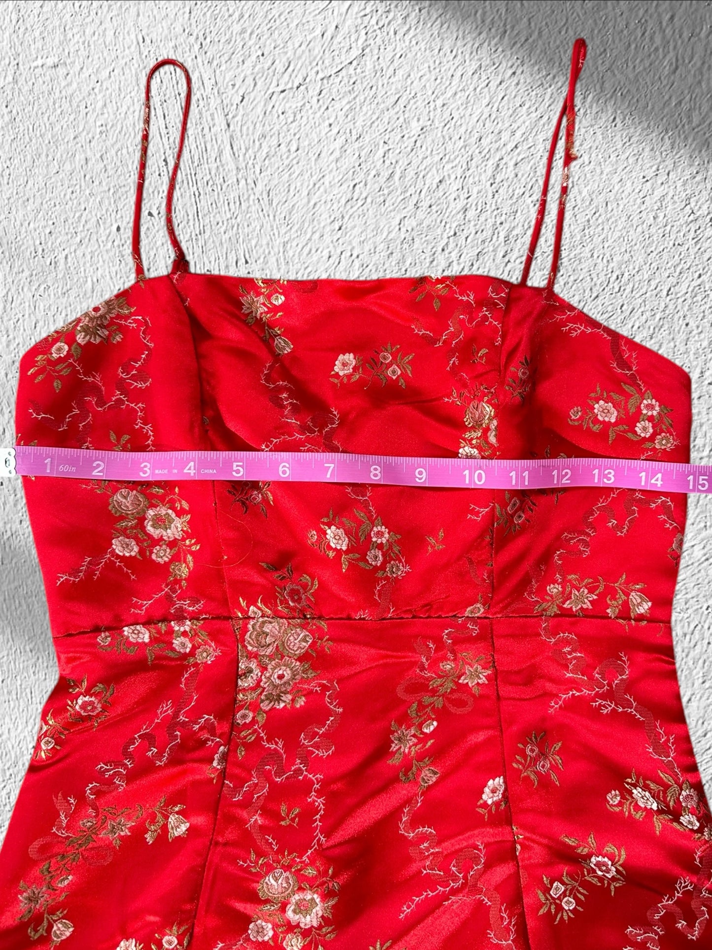 Princess Polly Oriental Red Mini Dress