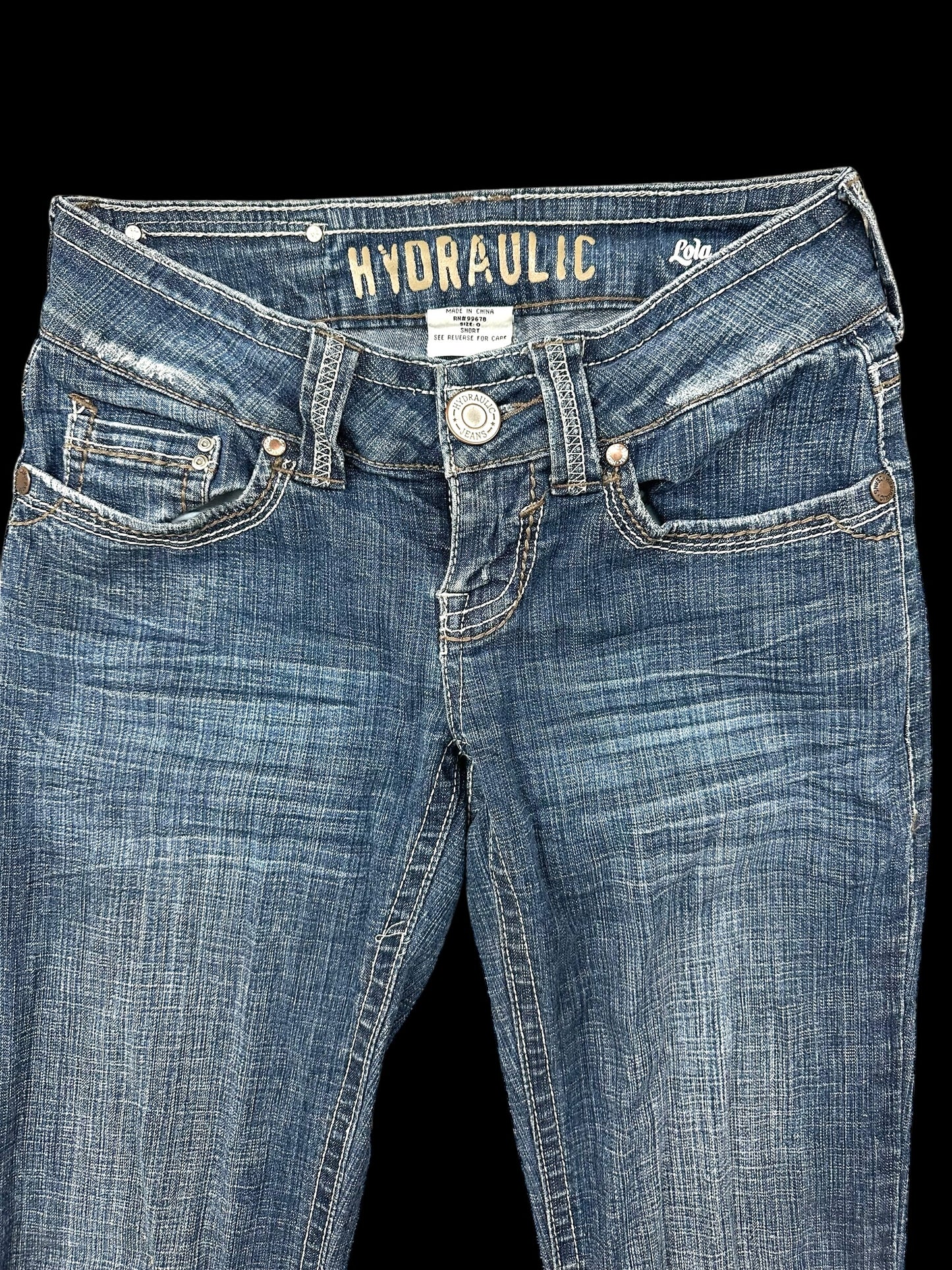 Hydraulic Lola Low Rise Flare Jean