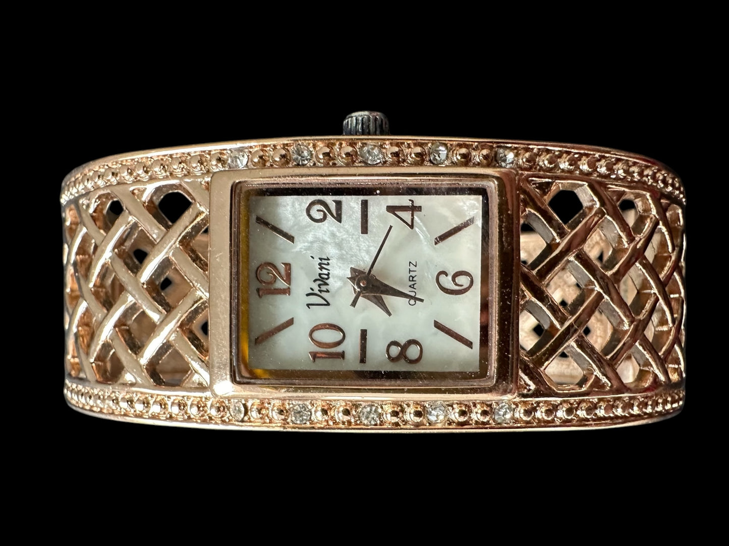 Vivani Rose Gold Tone Watch