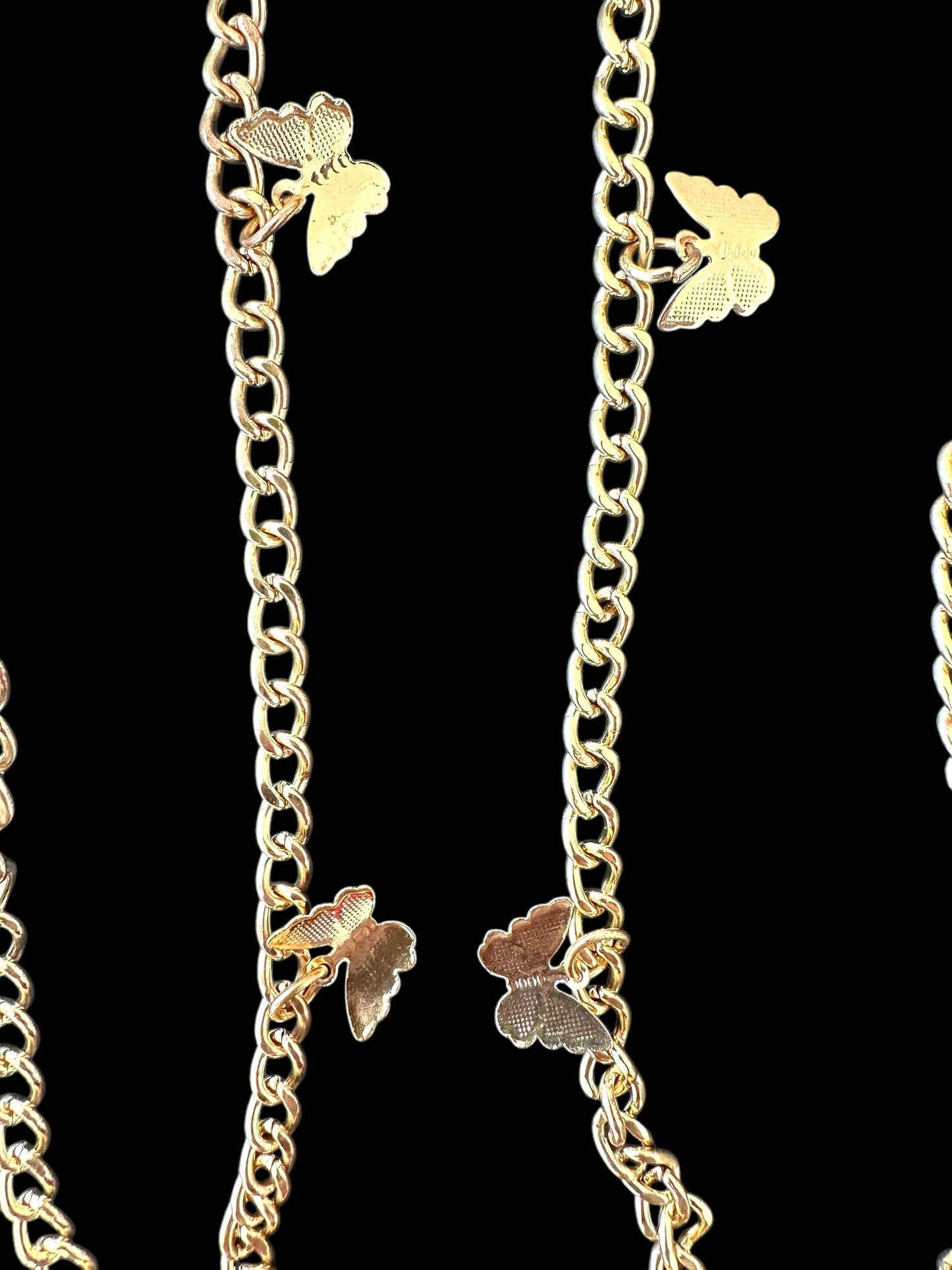 Gold Butterfly Belt