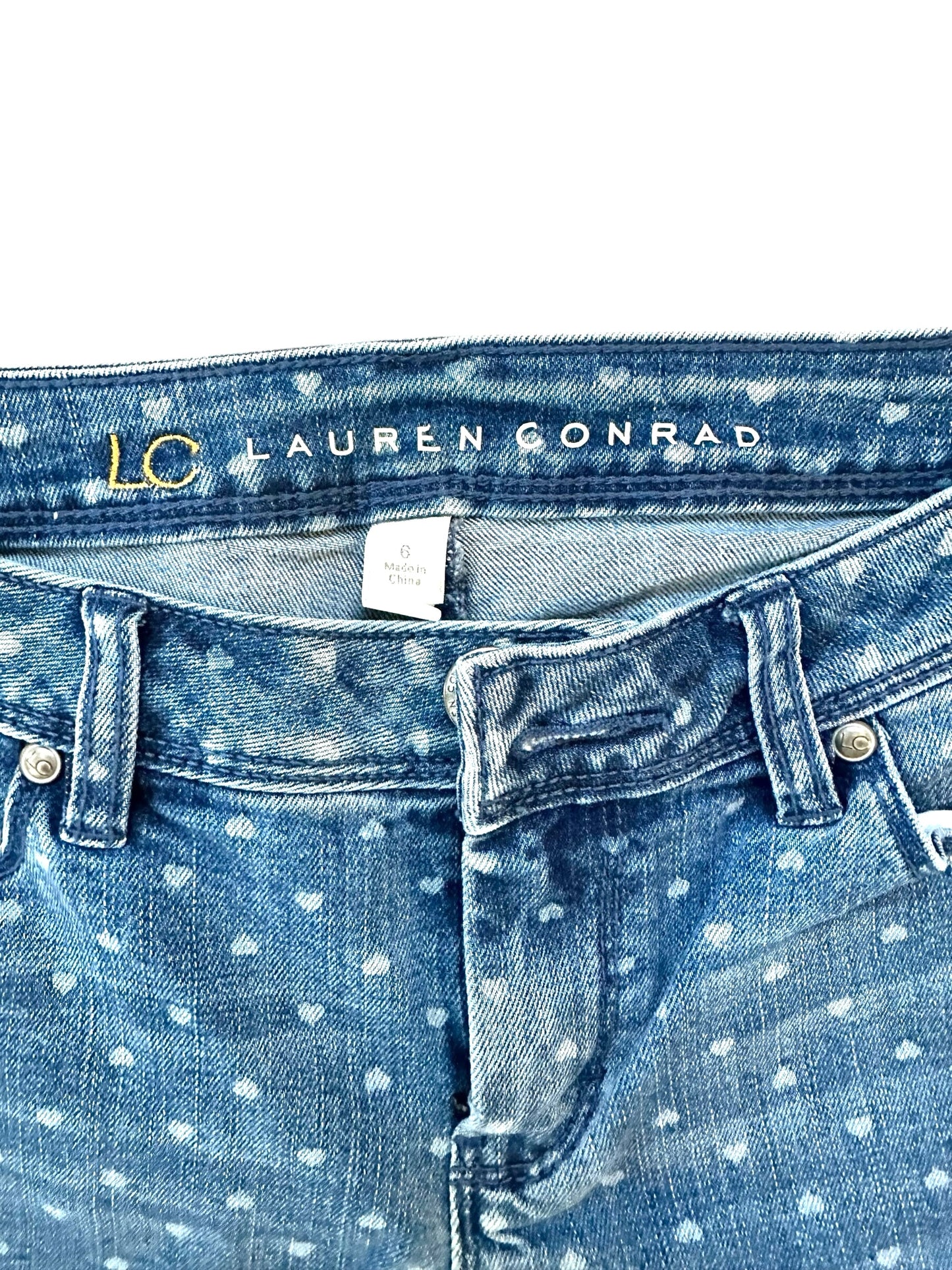 Lauren Conrad Heart Denim Skinny Jeans