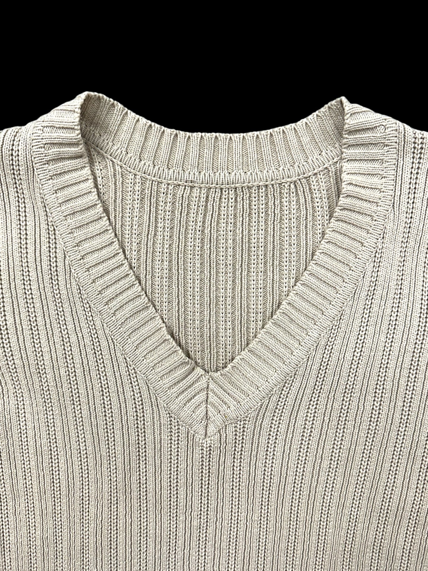 Cream Knit 3/4th Sleeve