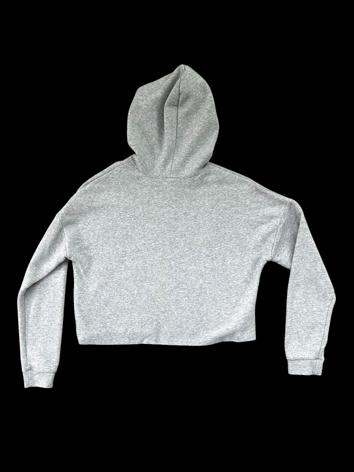 Rue21 Girls Bite Back Grey Cropped Hoodie