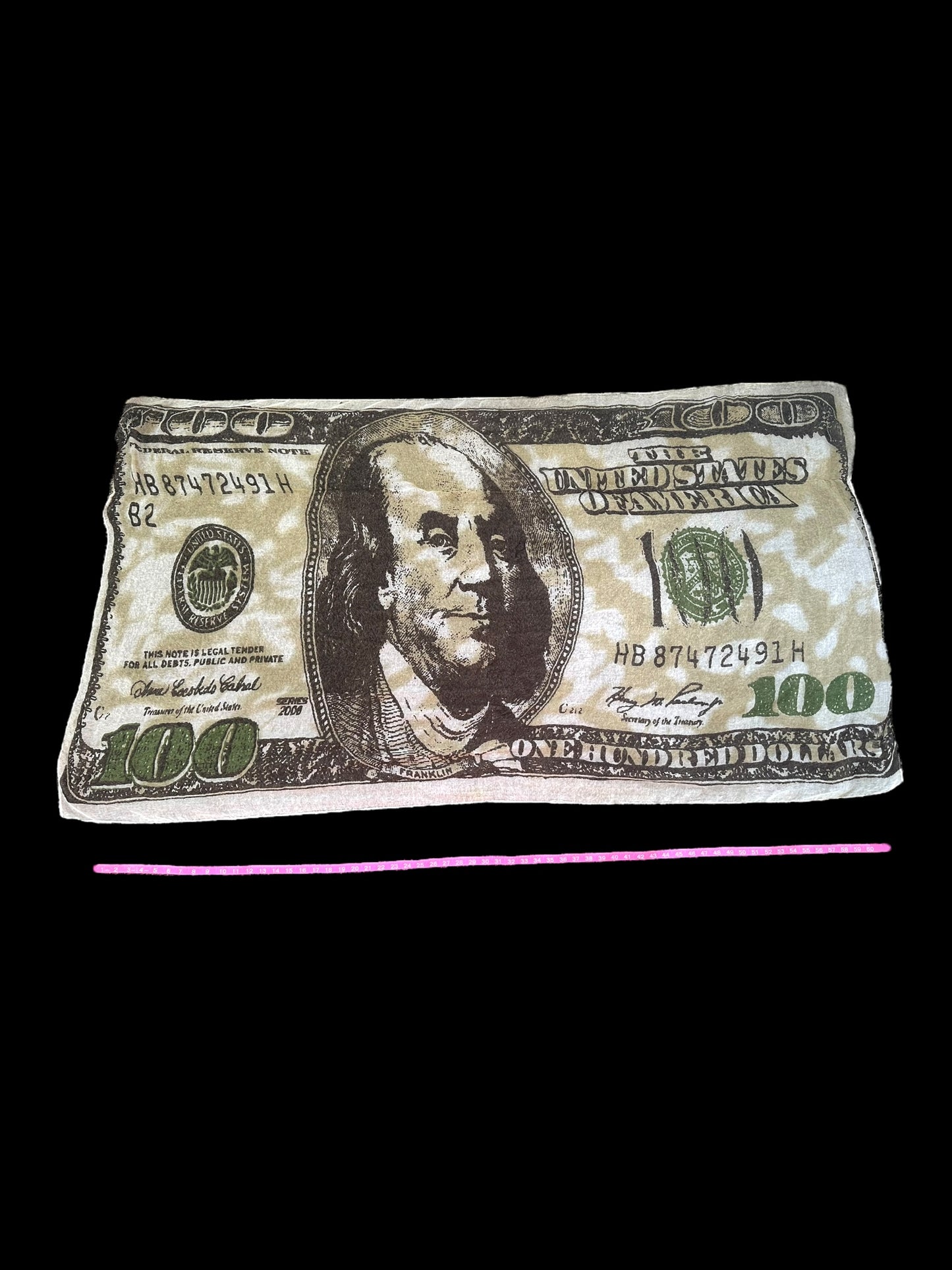 100 Dollar Bill Scarf