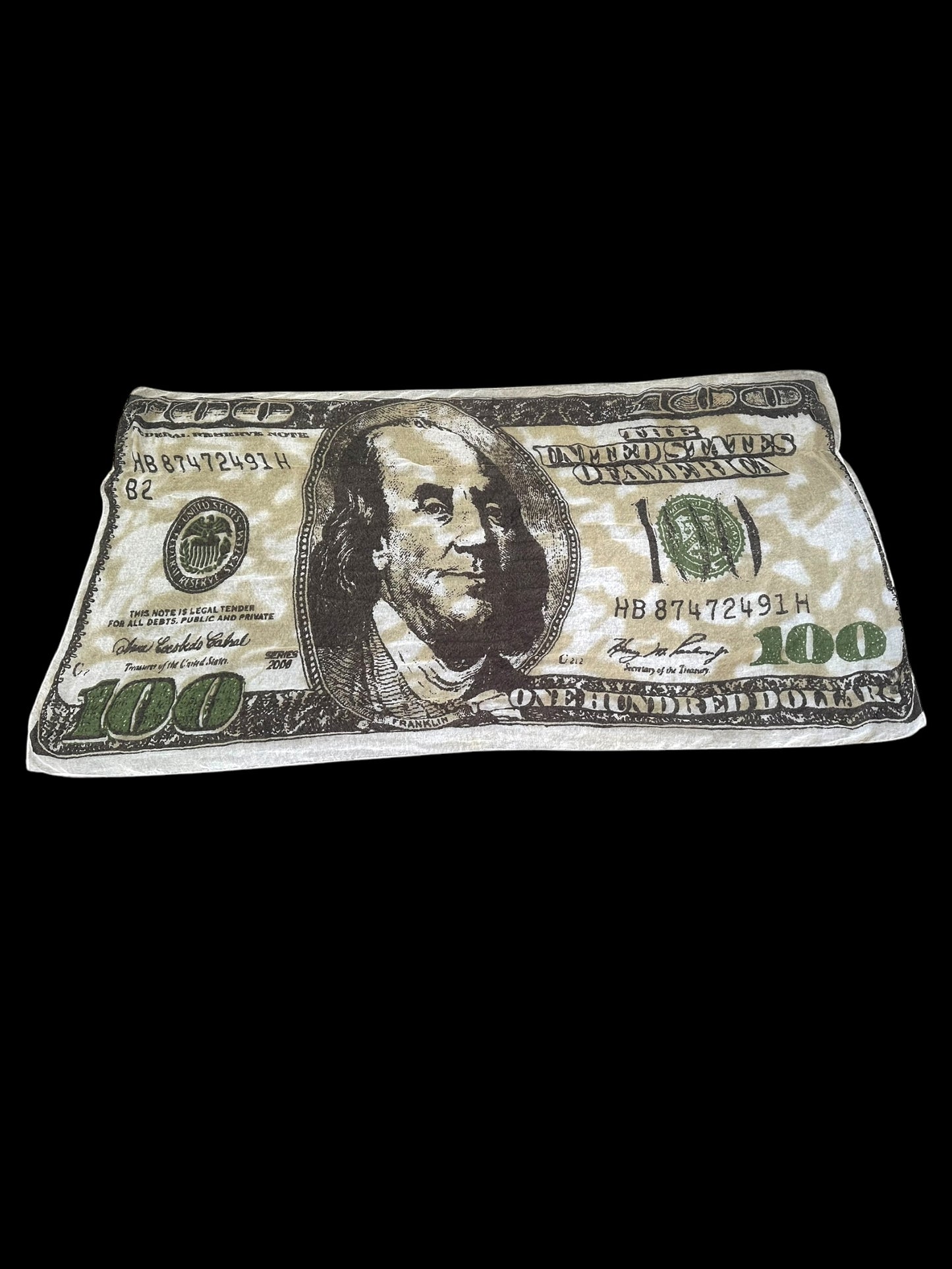 100 Dollar Bill Scarf