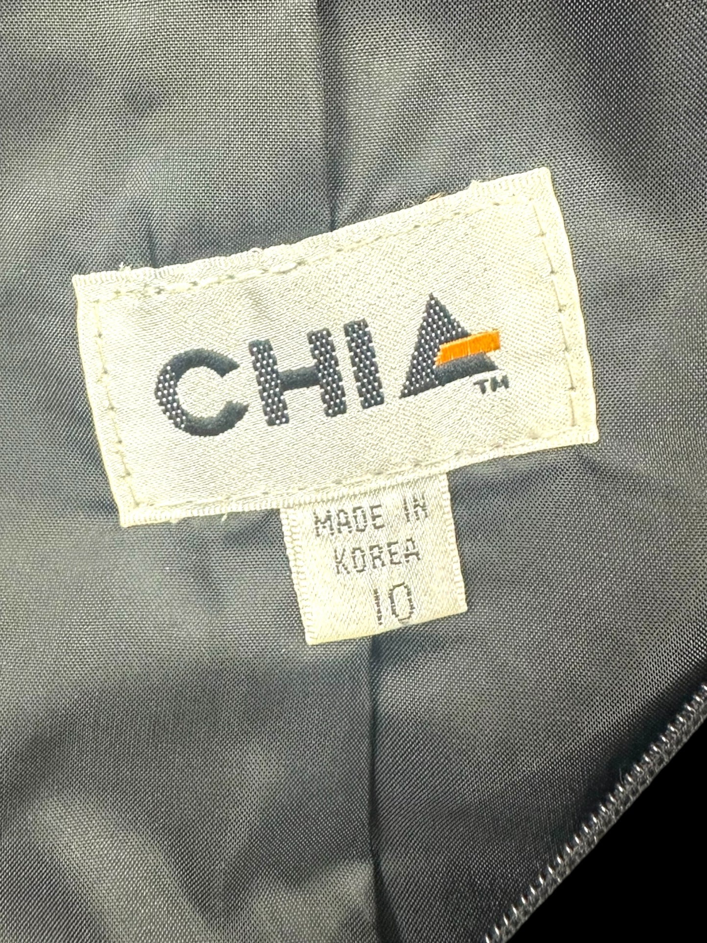 Vintage Chia Suede Leather Skirt