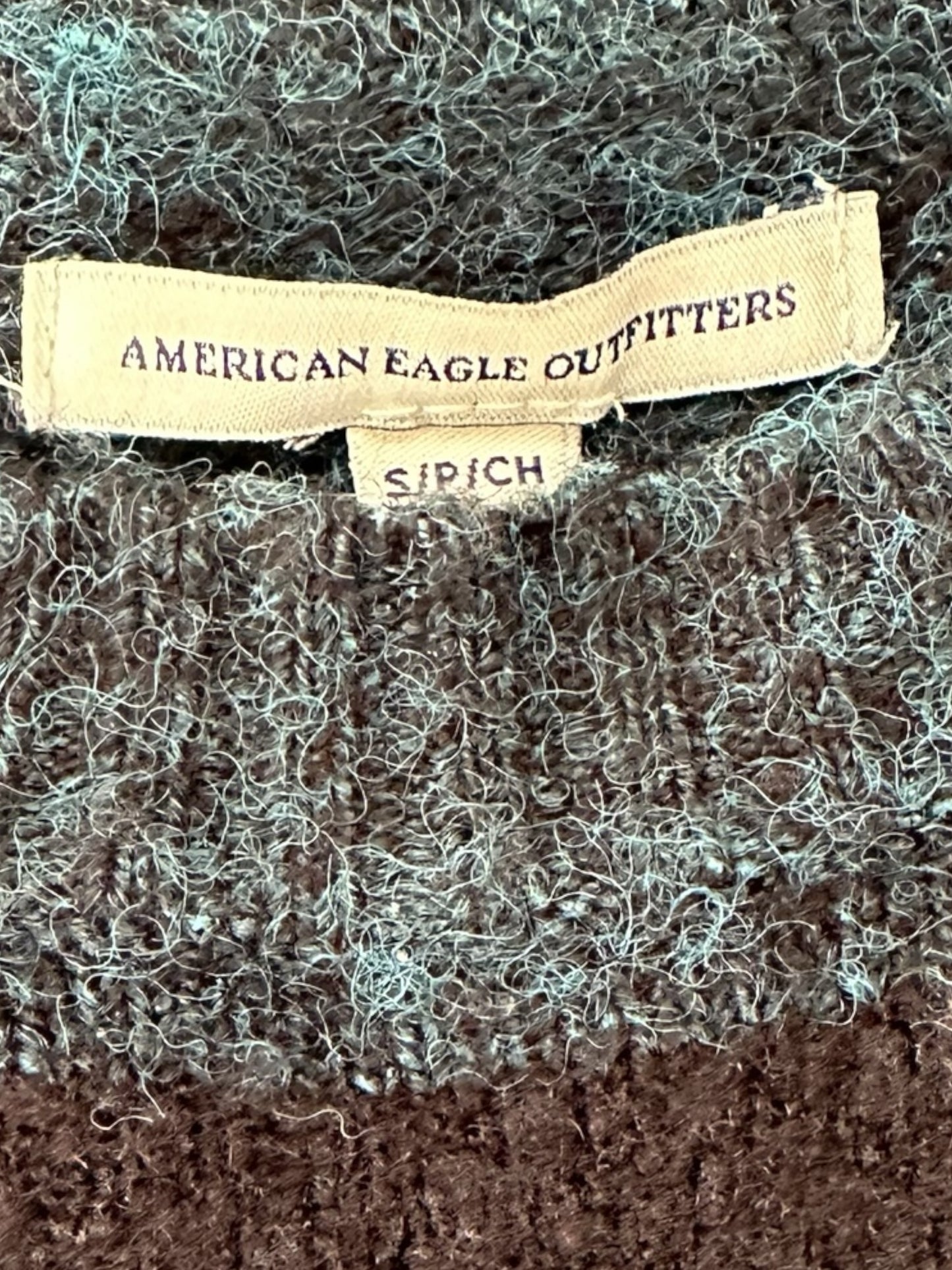 American Eagle Outfitters Striped Knit Sweater