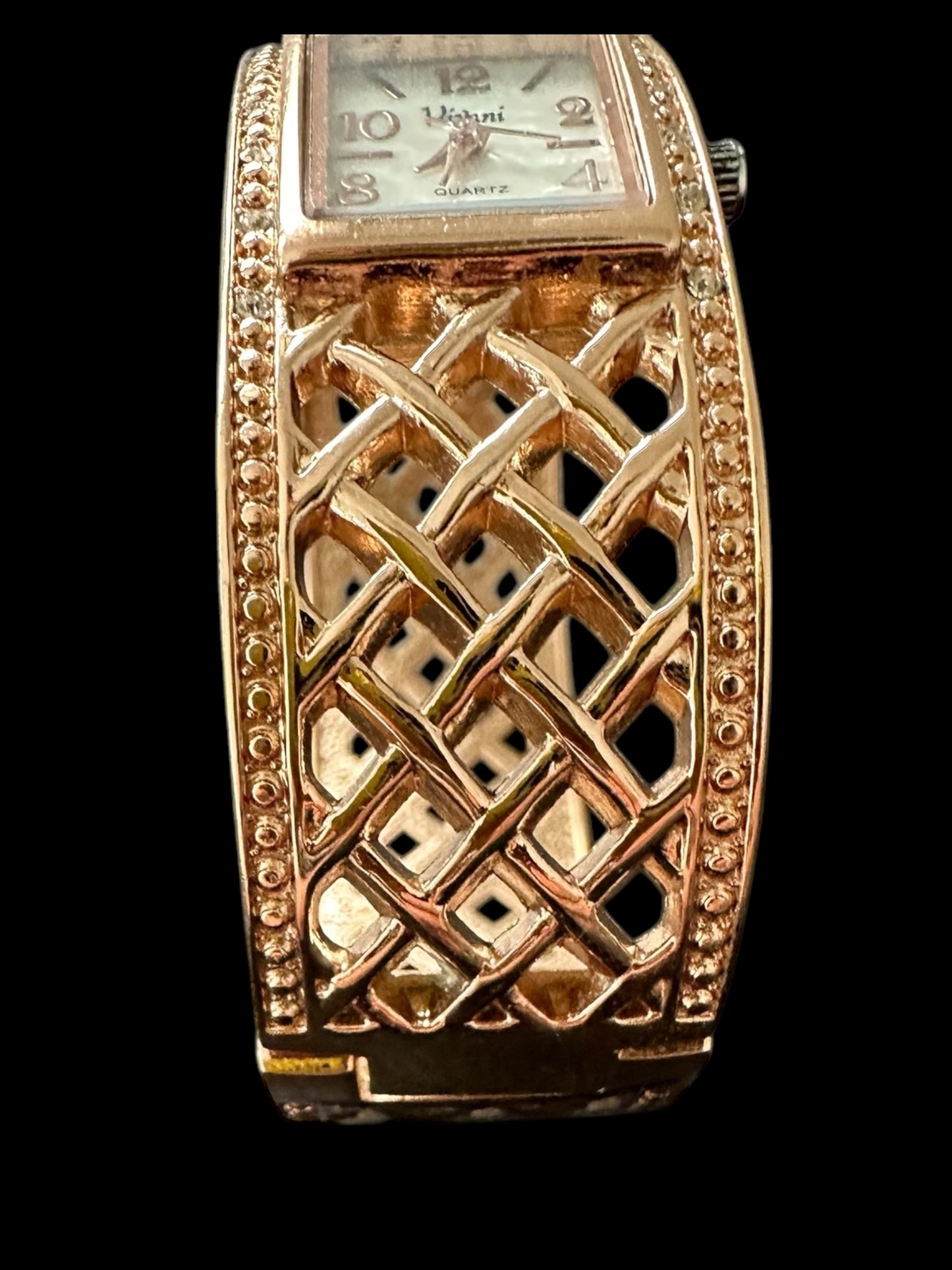 Vivani Rose Gold Tone Watch