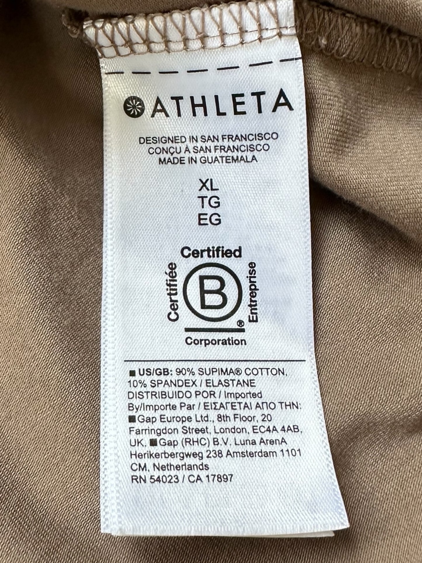 Athleta Boxy Crop Top