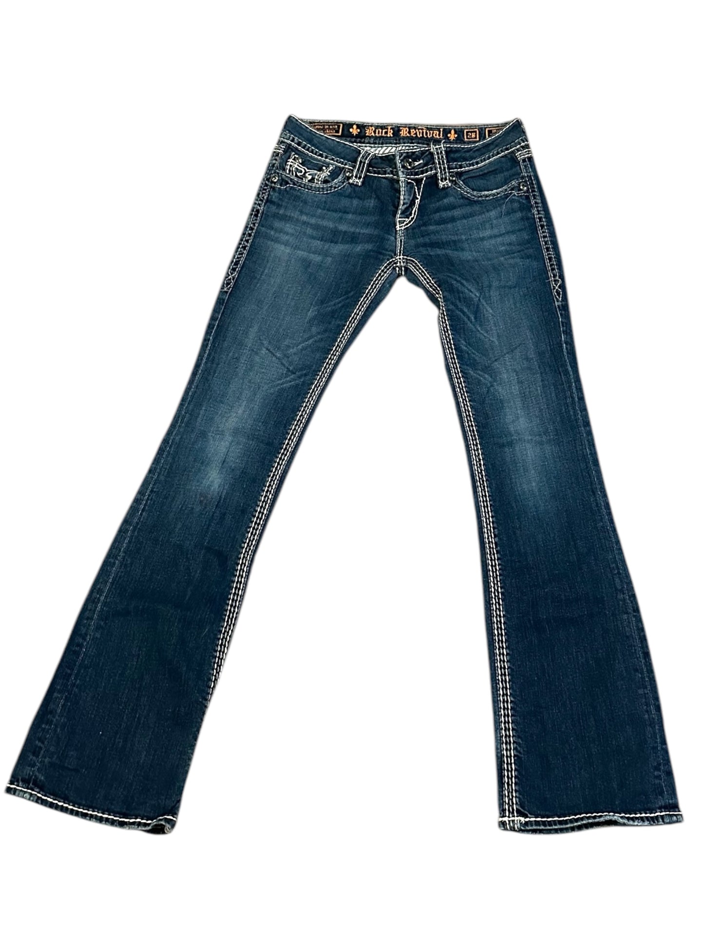 Rock Revival Low Rise Flare Jeans