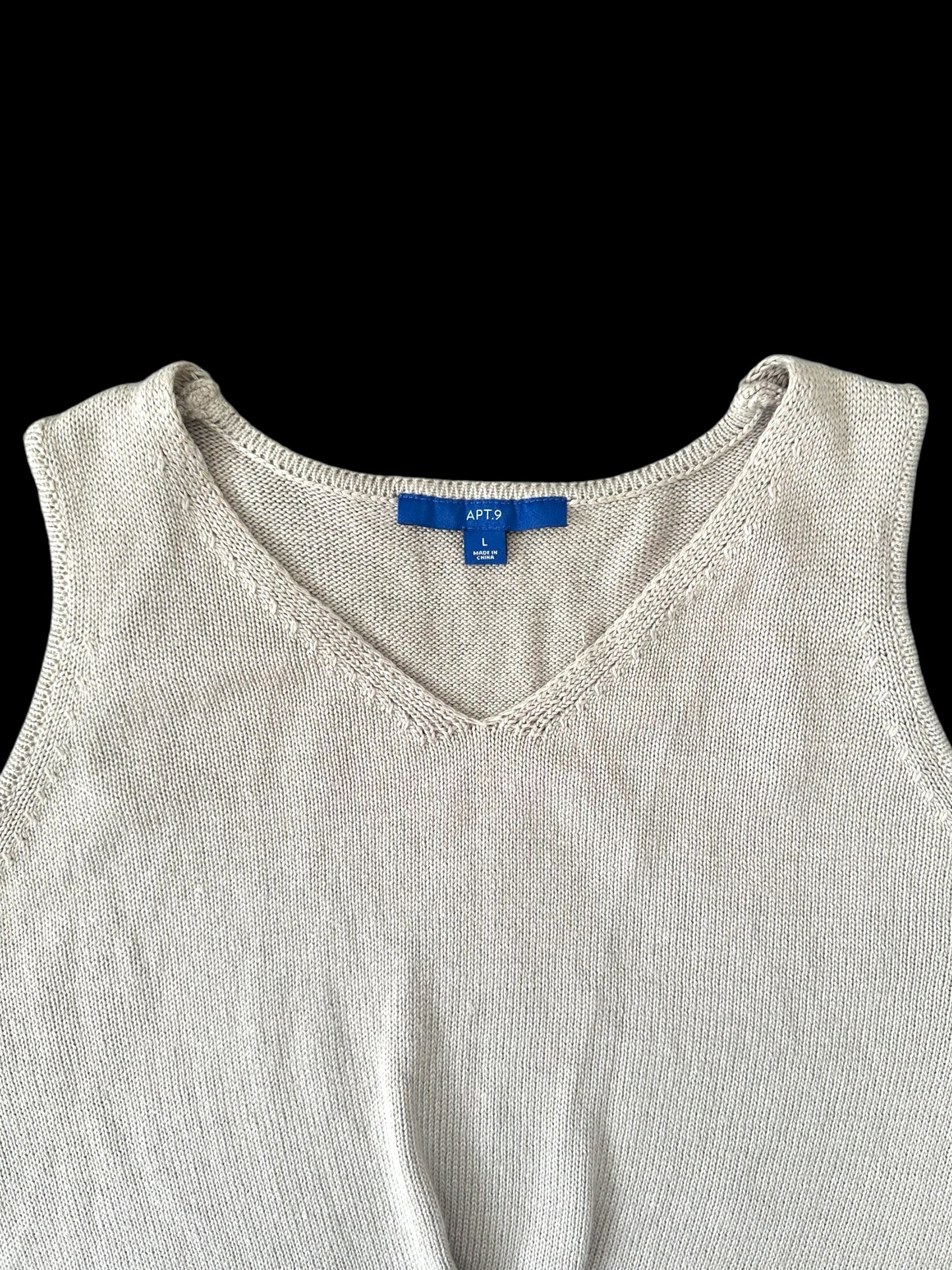 Apt. 9 Knit Knot Tank Top