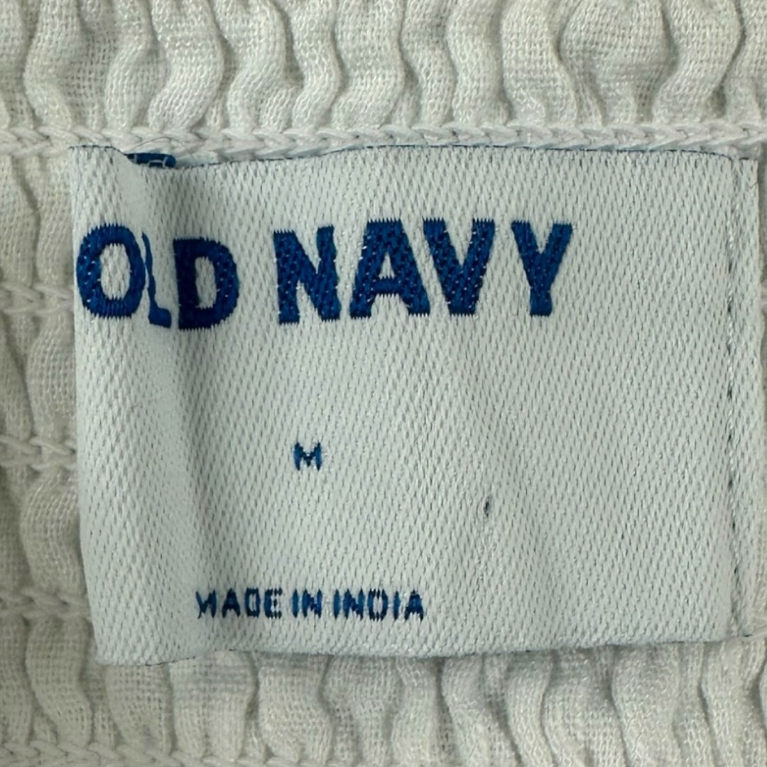 Old Navy Flutter Sleeve Smock Babydoll Top