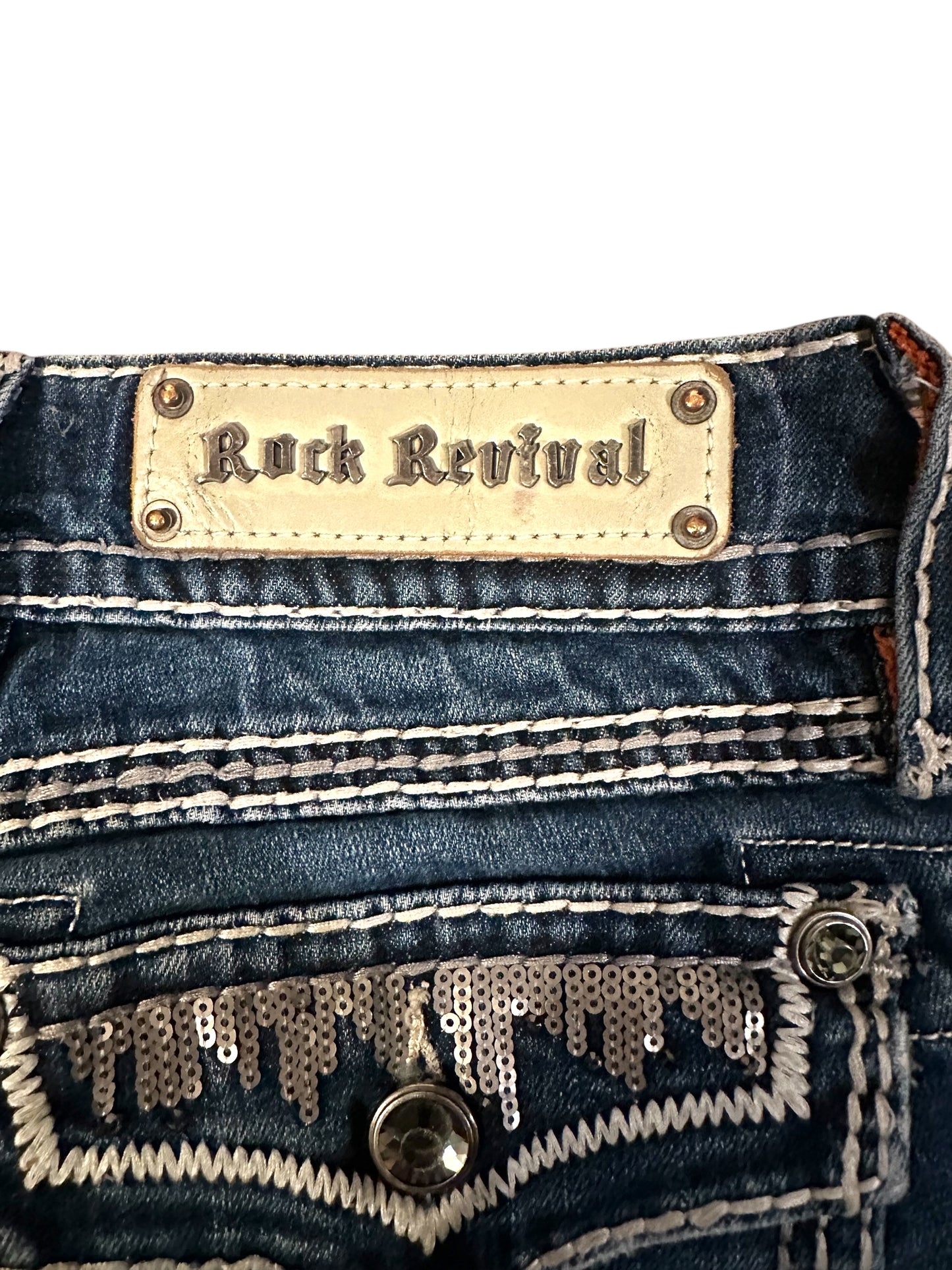 Rock Revival Low Rise Flare Jeans