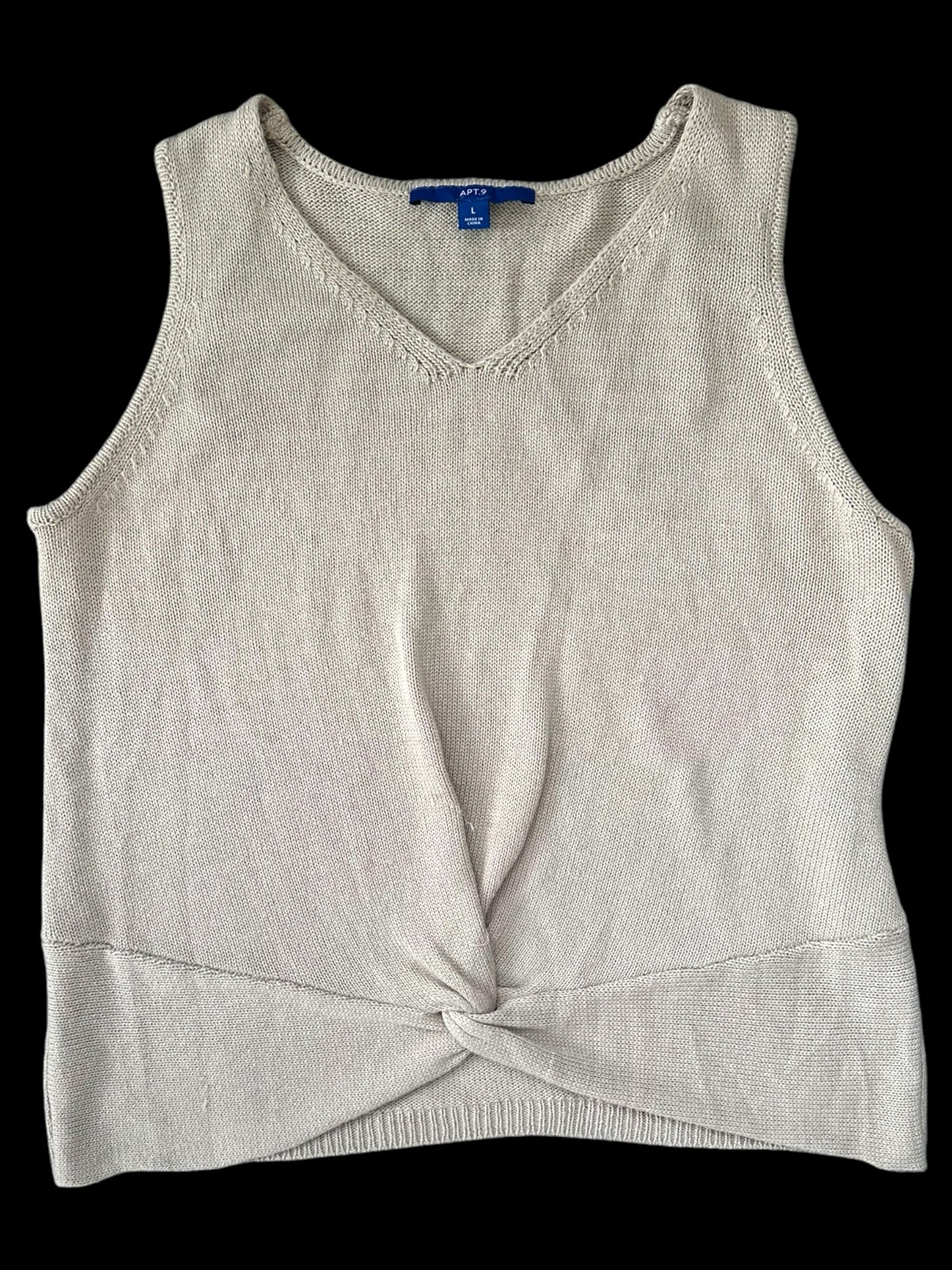 Apt. 9 Knit Knot Tank Top