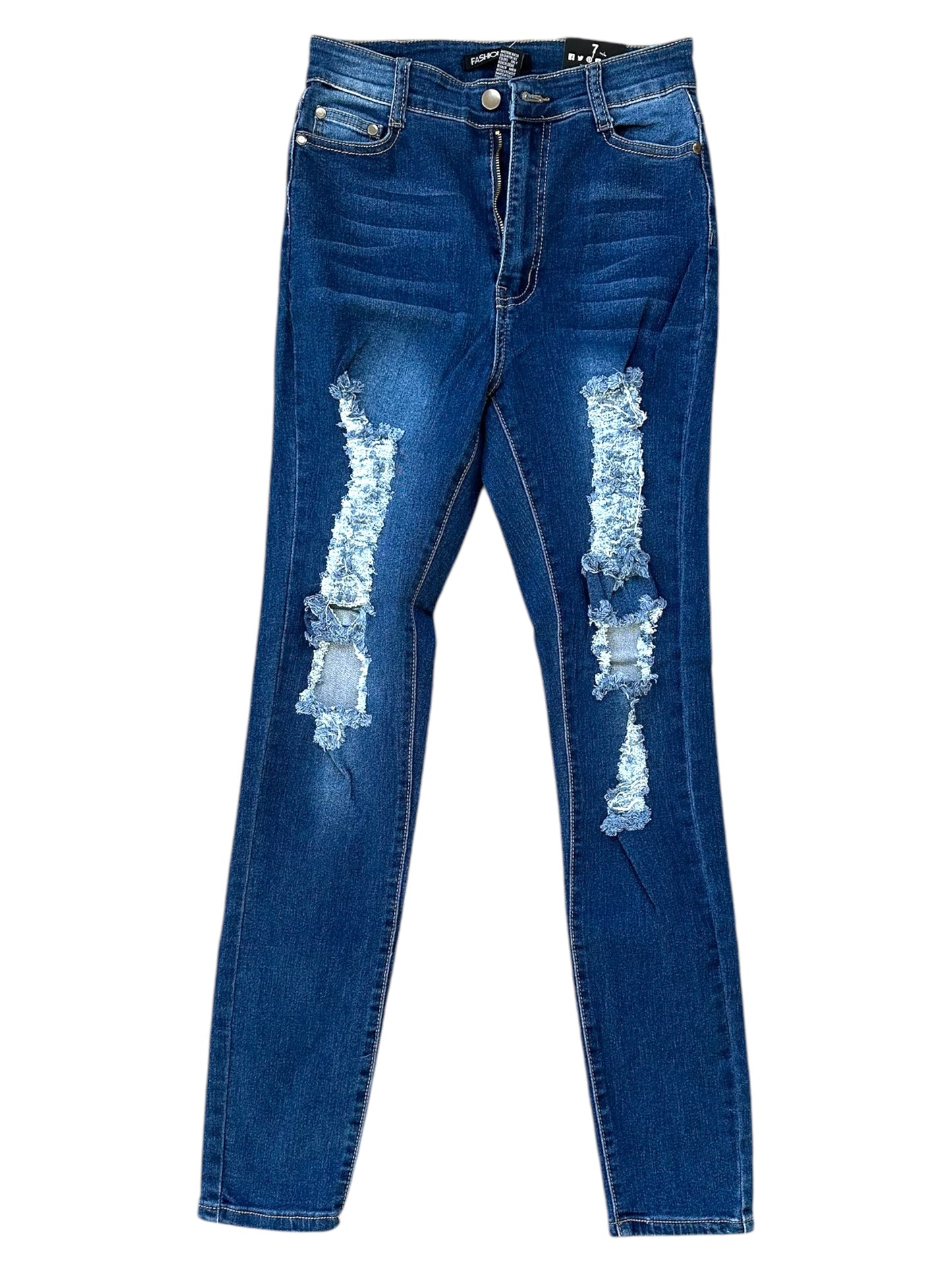 Fashion Nova New With Tags Distressed Skinny Jean