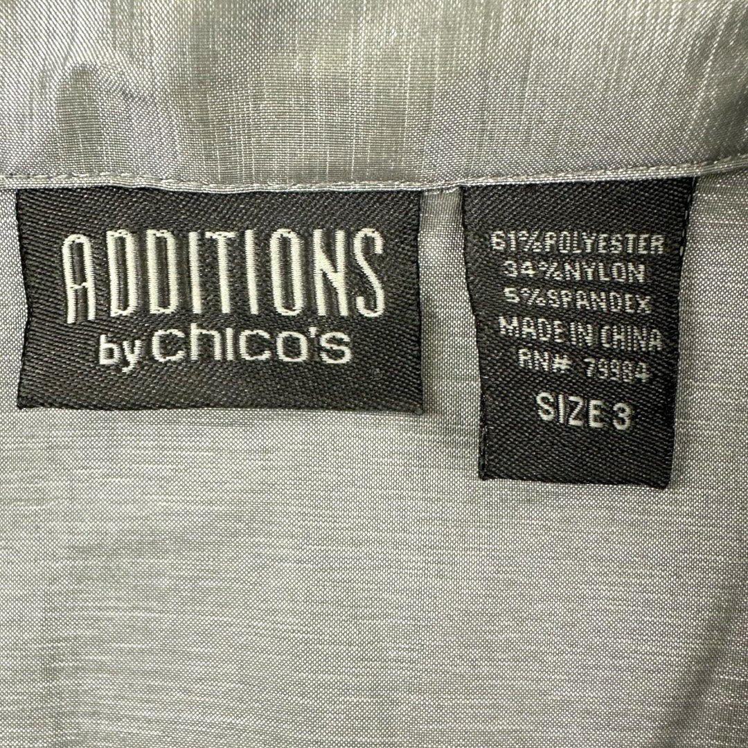 Addictions by Chico's Metallic Jacket