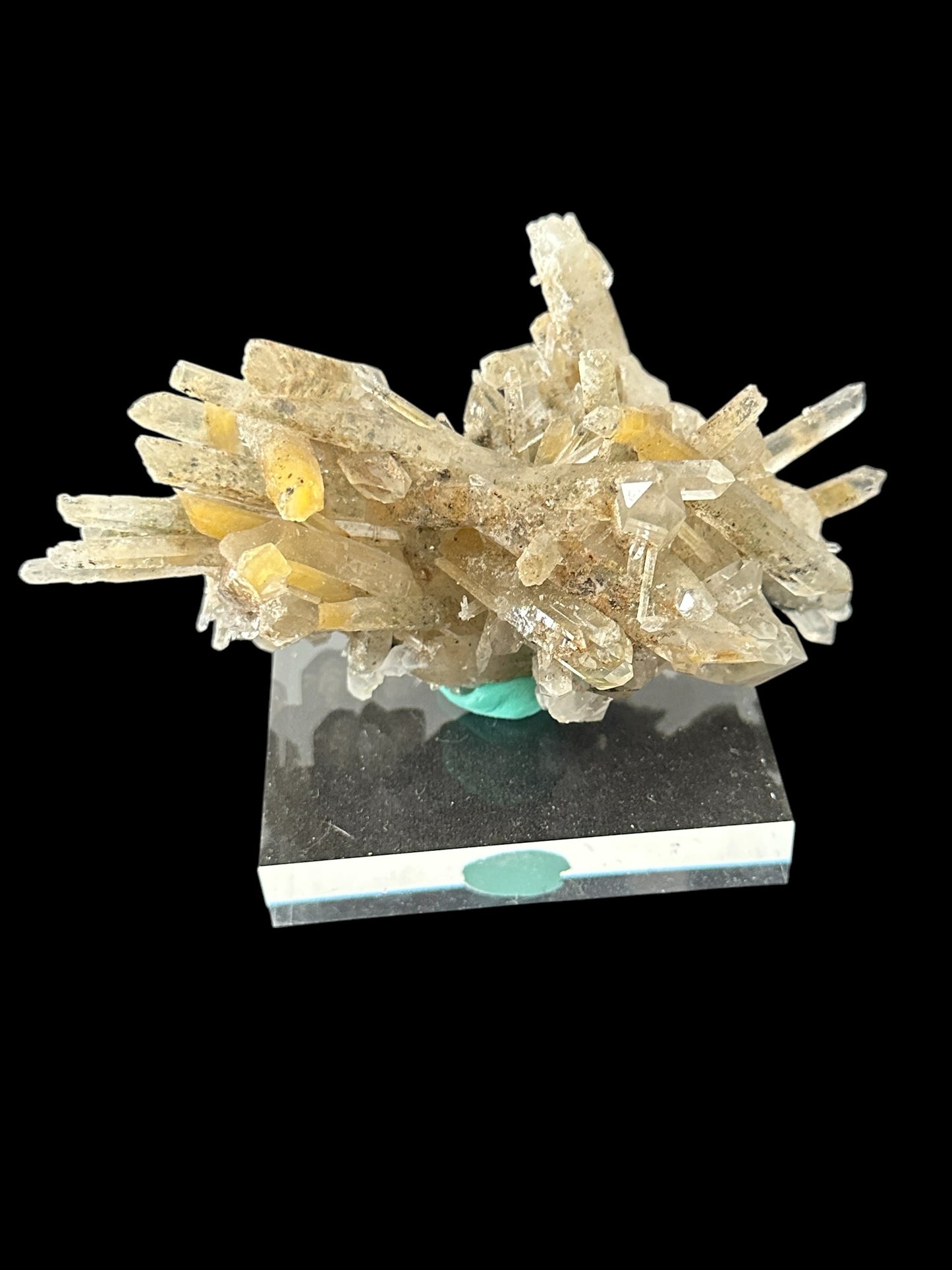 Mango Quartz Cluster