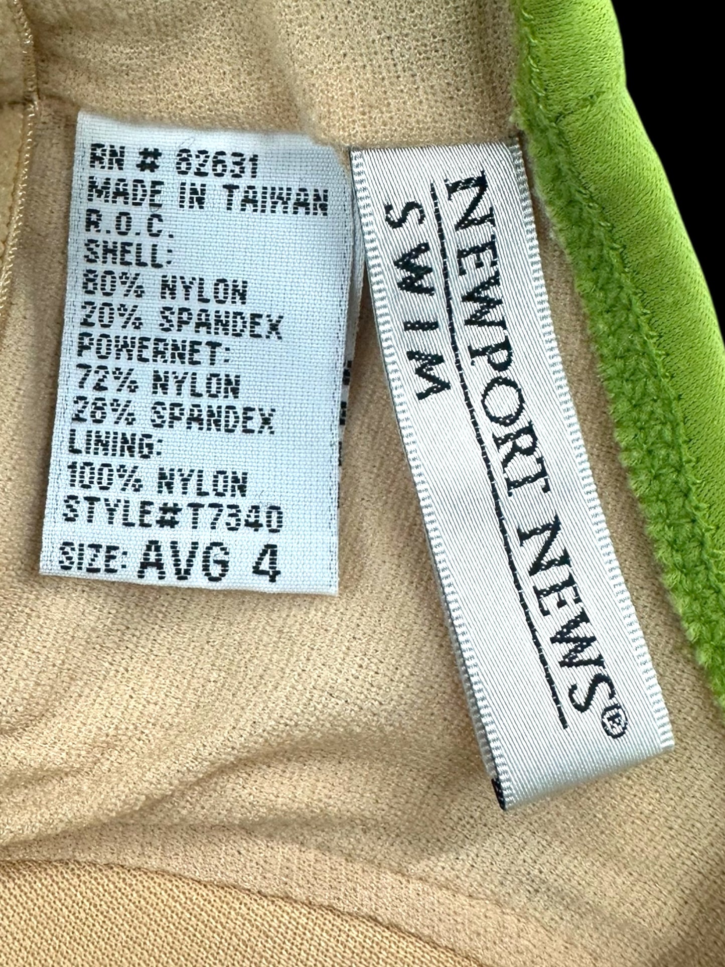 Vintage Newport News One Piece Swimsuit