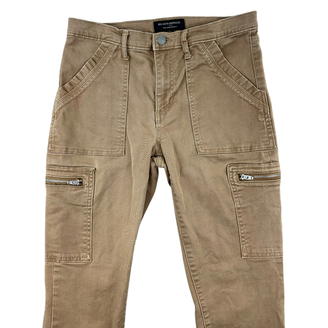 Banana Republic High Rise Skinny Stretch Cargo Pants