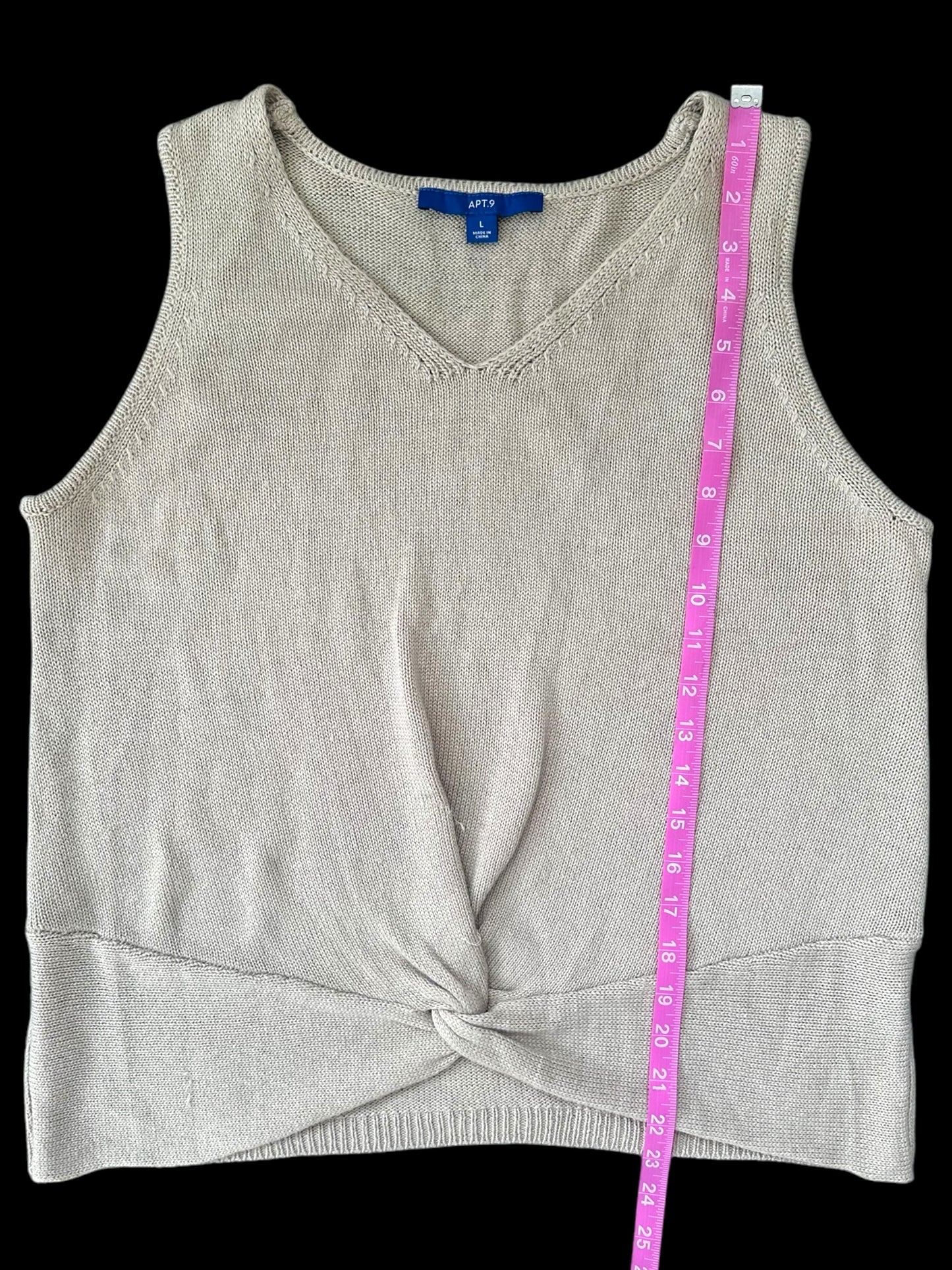 Apt. 9 Knit Knot Tank Top