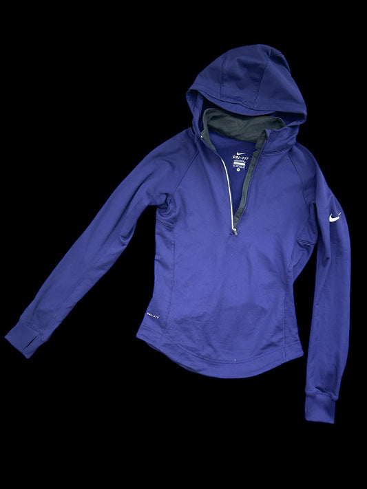 NIKE Element Purple Thermal Dri-Fit Running Hoodie